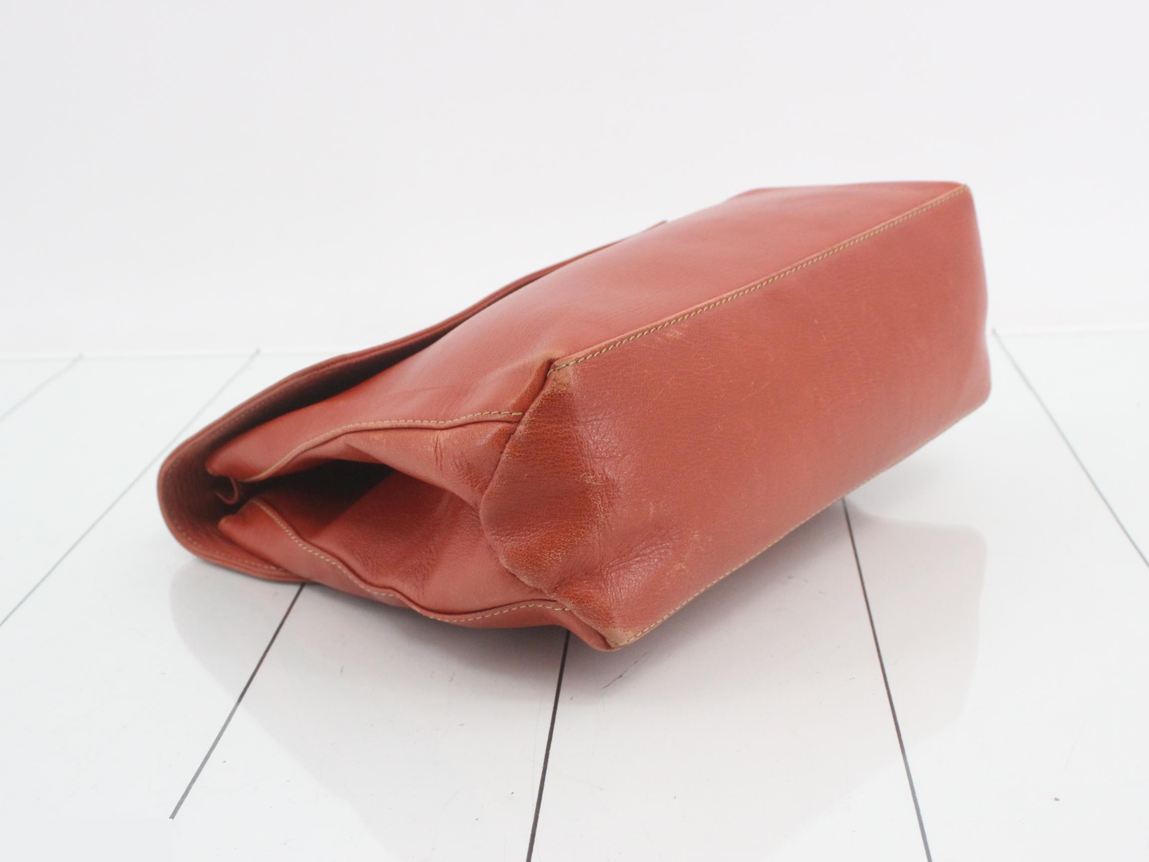 Velázquez 2-Way Handbag, Leather, Brown — view 5