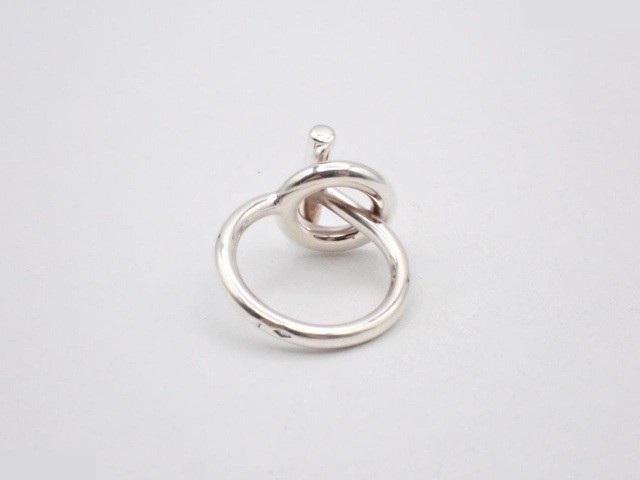 Echappé ring, stamped 47, actual size #5, Ag925/4.3g — view 2