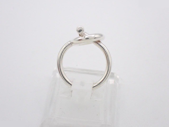 Echappé ring, stamped 47, actual size #5, Ag925/4.3g — view 3