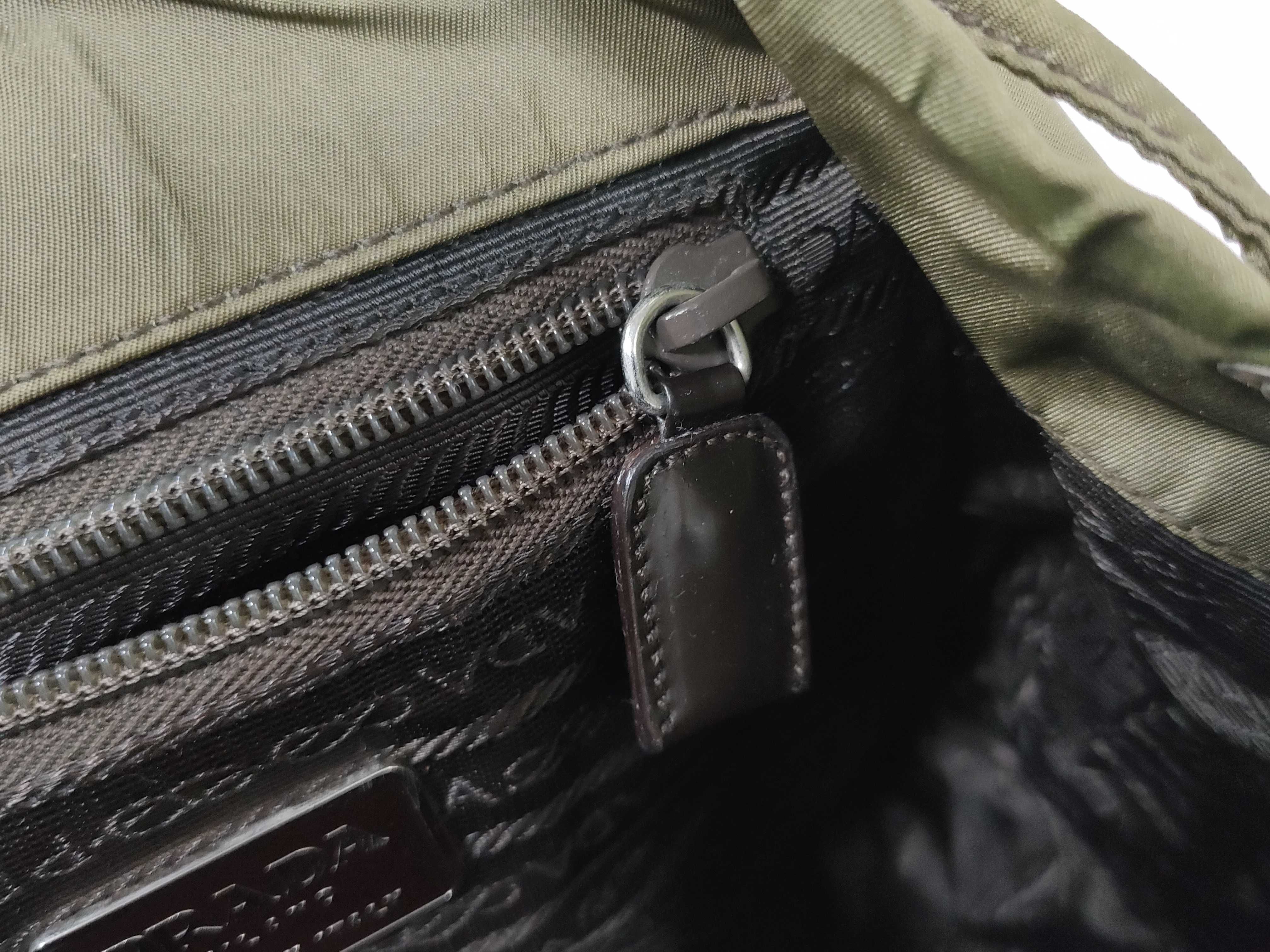 Nylon Backpack, Khaki Nylon Backpack — view 11