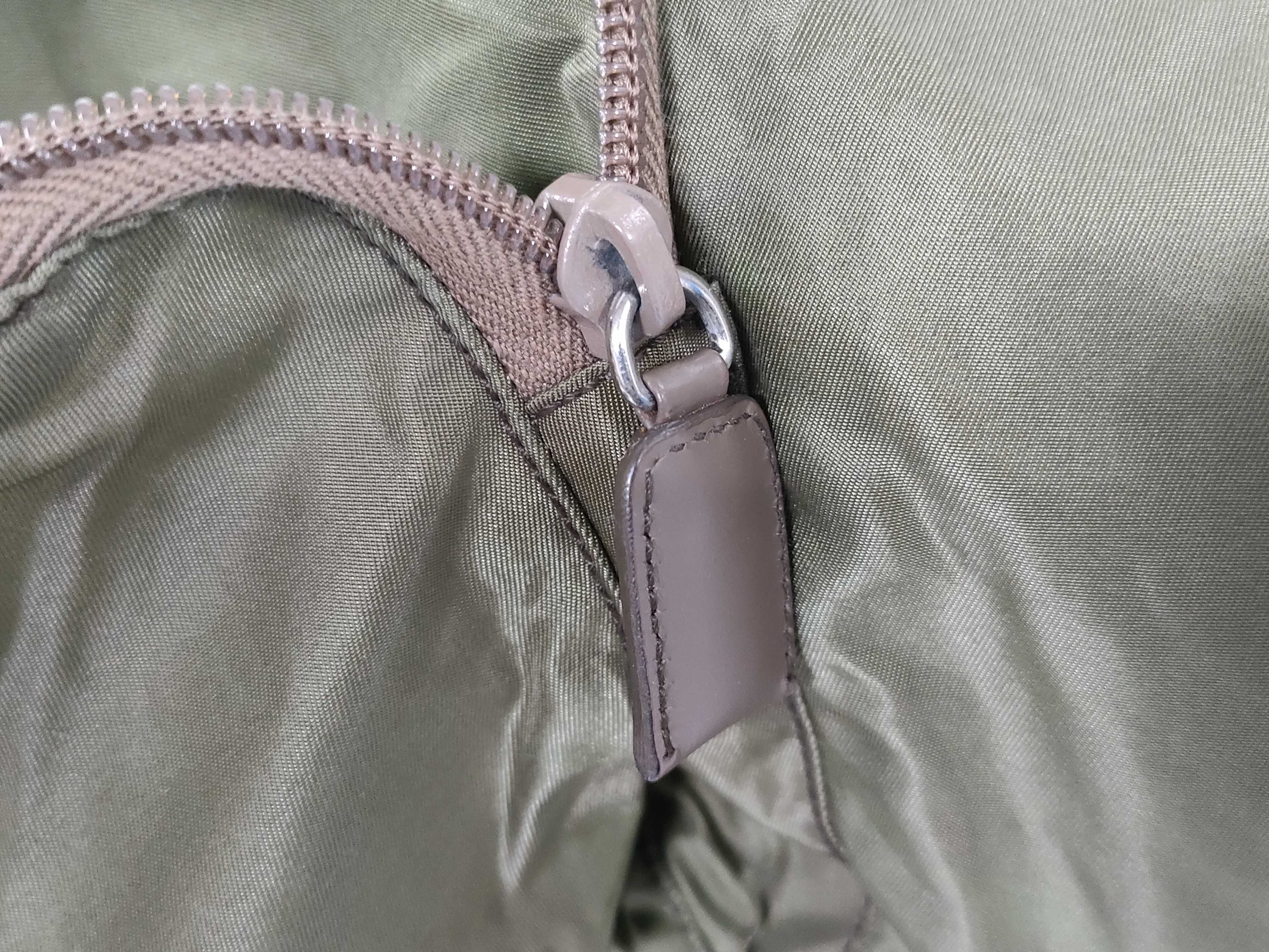 Nylon Backpack, Khaki Nylon Backpack — view 14