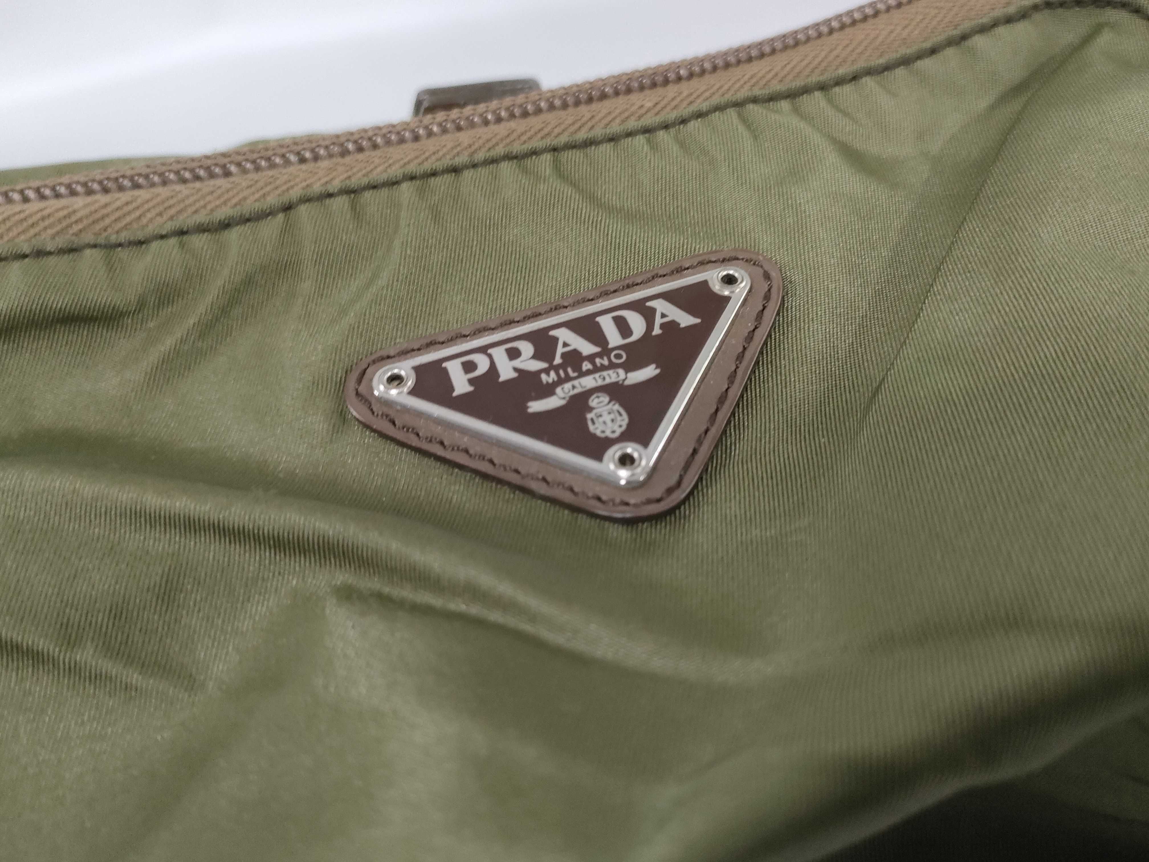 Nylon Backpack, Khaki Nylon Backpack — view 15