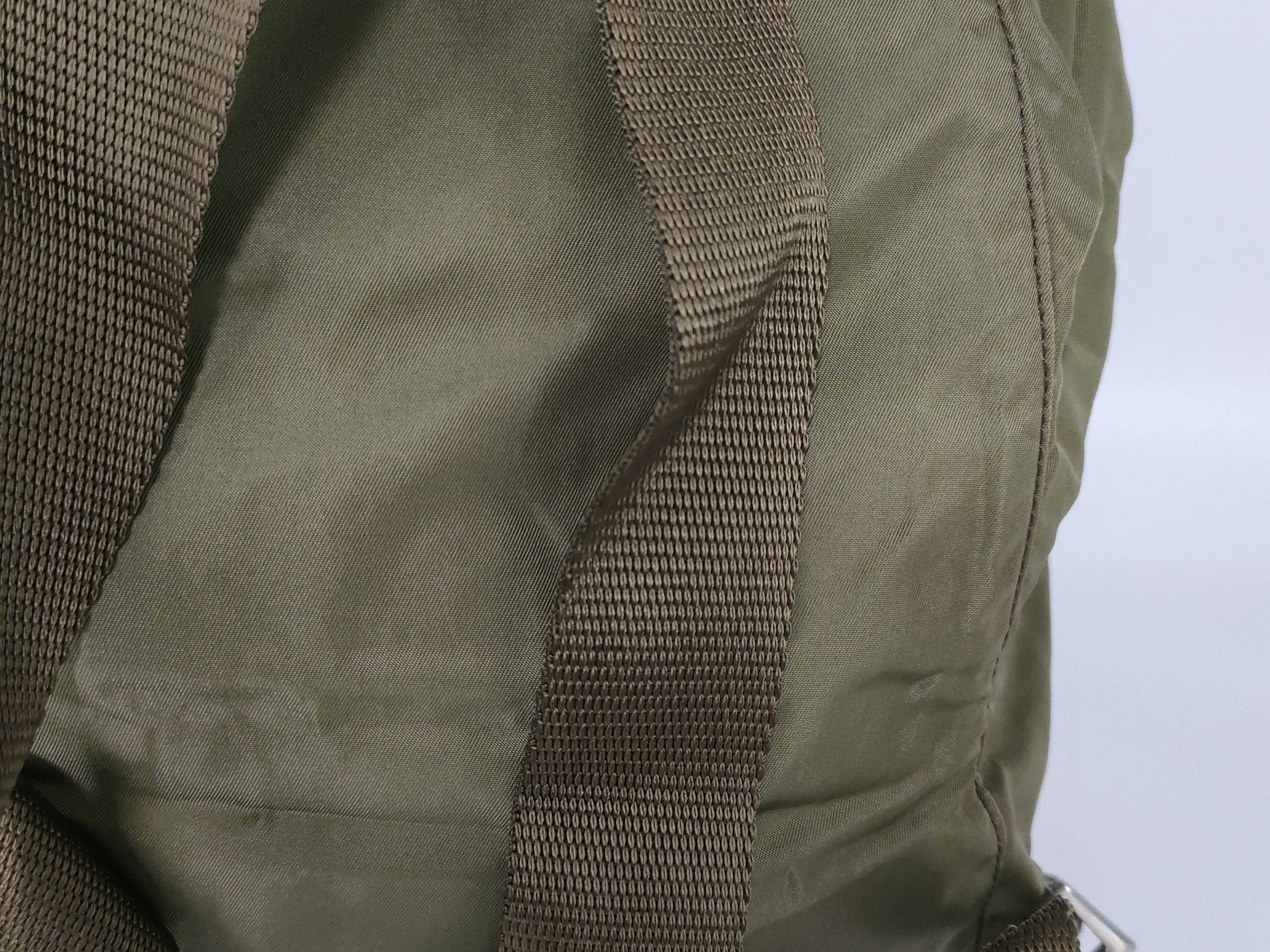 Nylon Backpack, Khaki Nylon Backpack — view 4