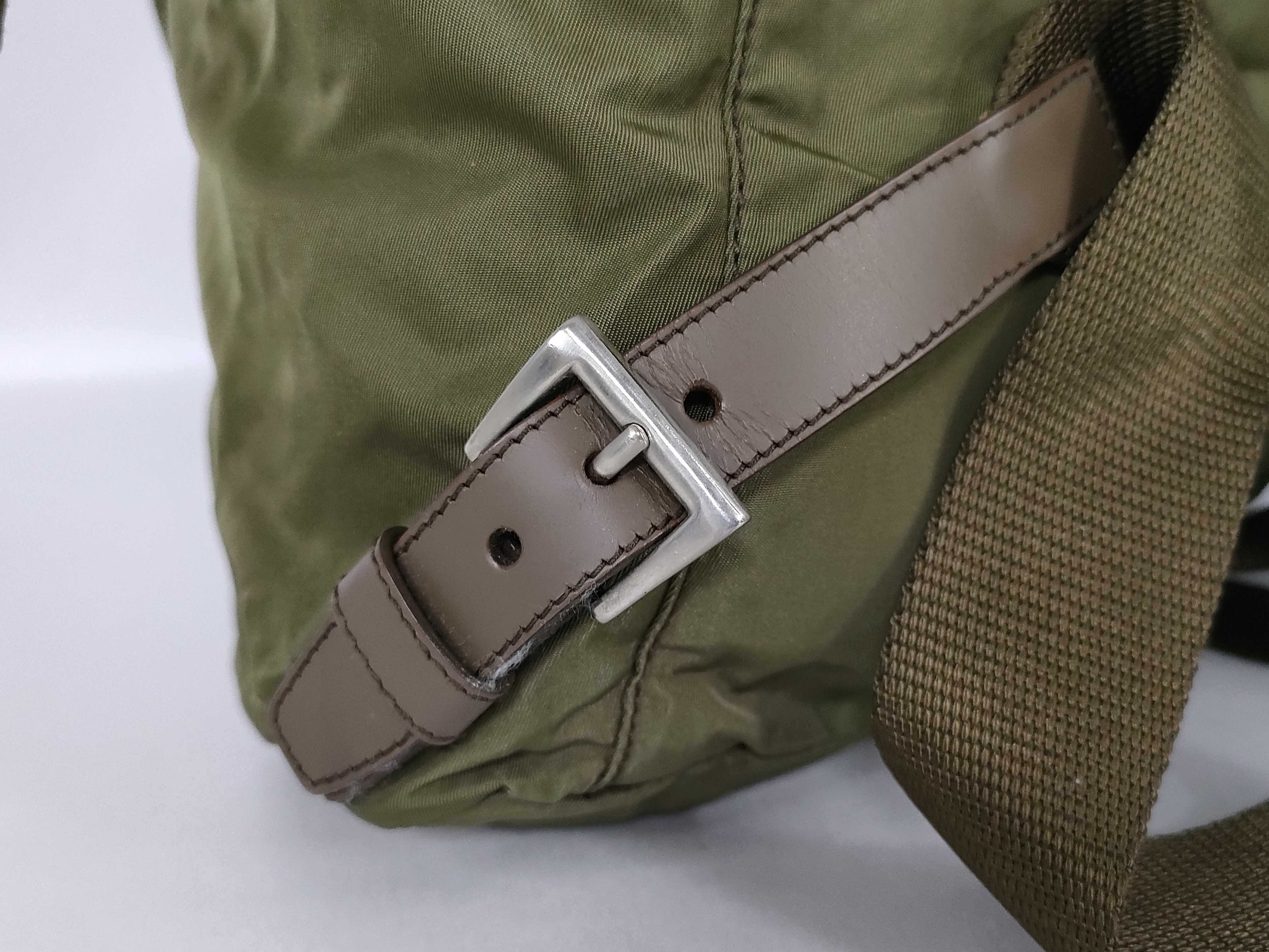 Nylon Backpack, Khaki Nylon Backpack — view 5