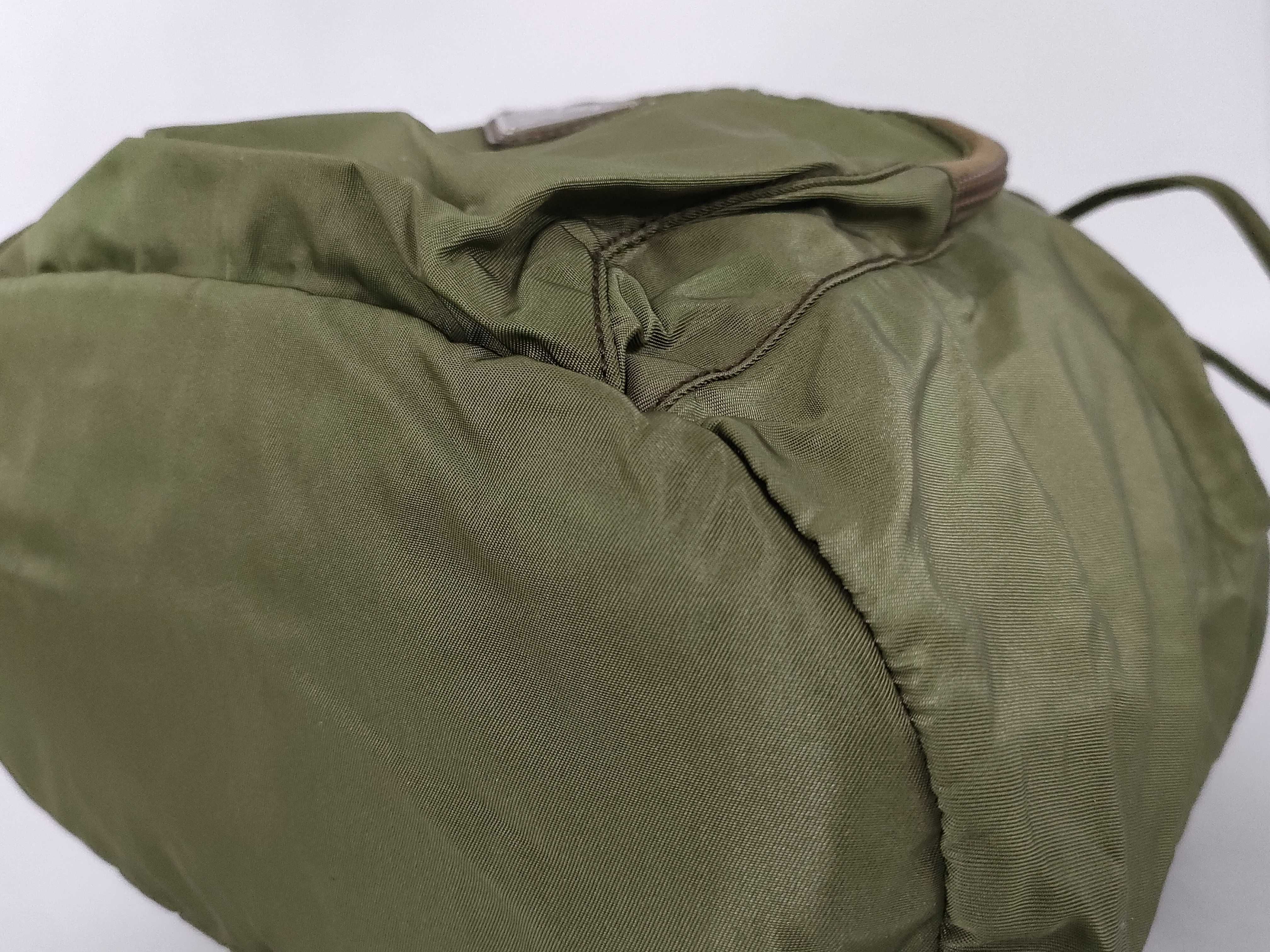 Nylon Backpack, Khaki Nylon Backpack — view 6