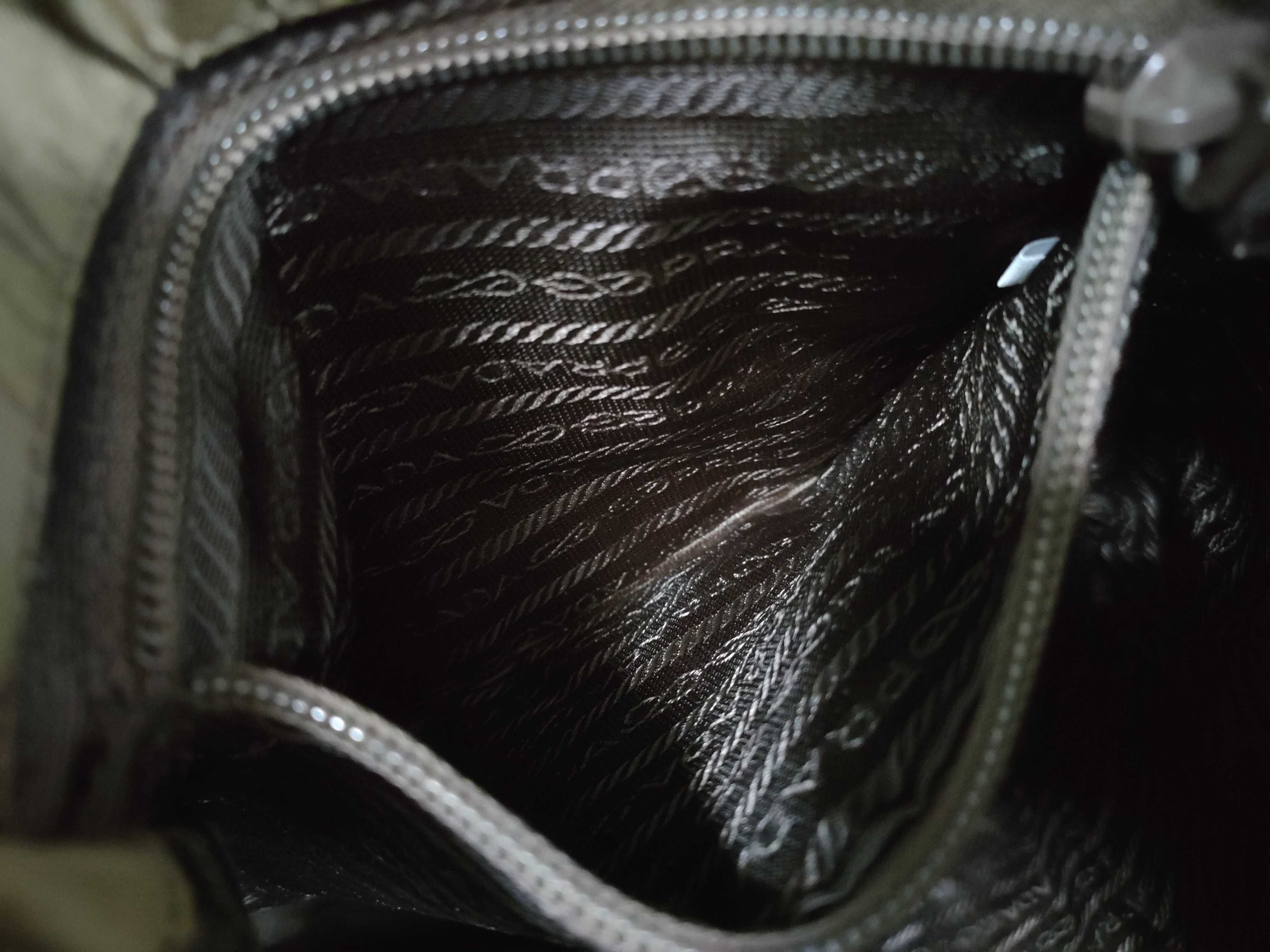 Nylon Backpack, Khaki Nylon Backpack — view 9