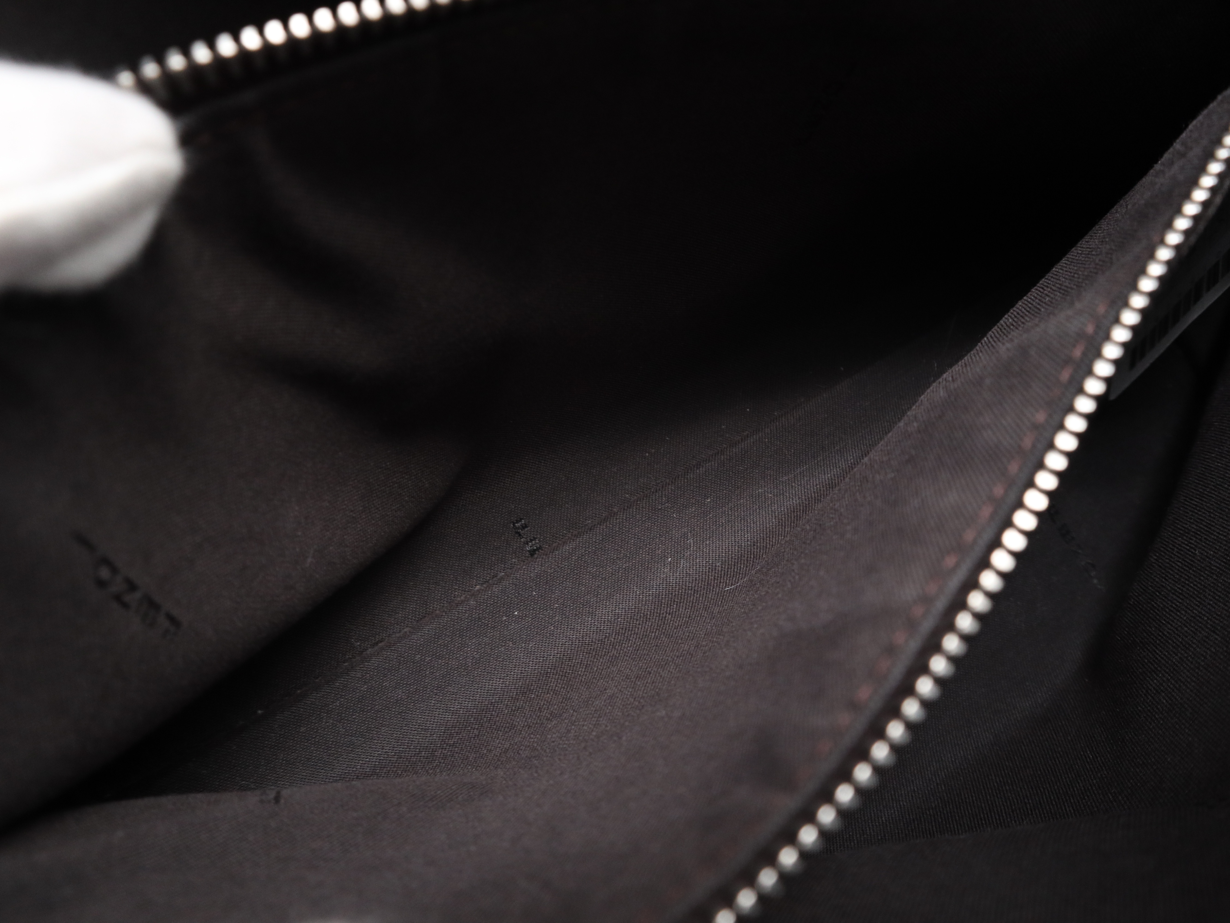 8BL124 Leather By The Way 2-Way Handbag, Leather, Black, with Strap and Dust Bag. — view 10