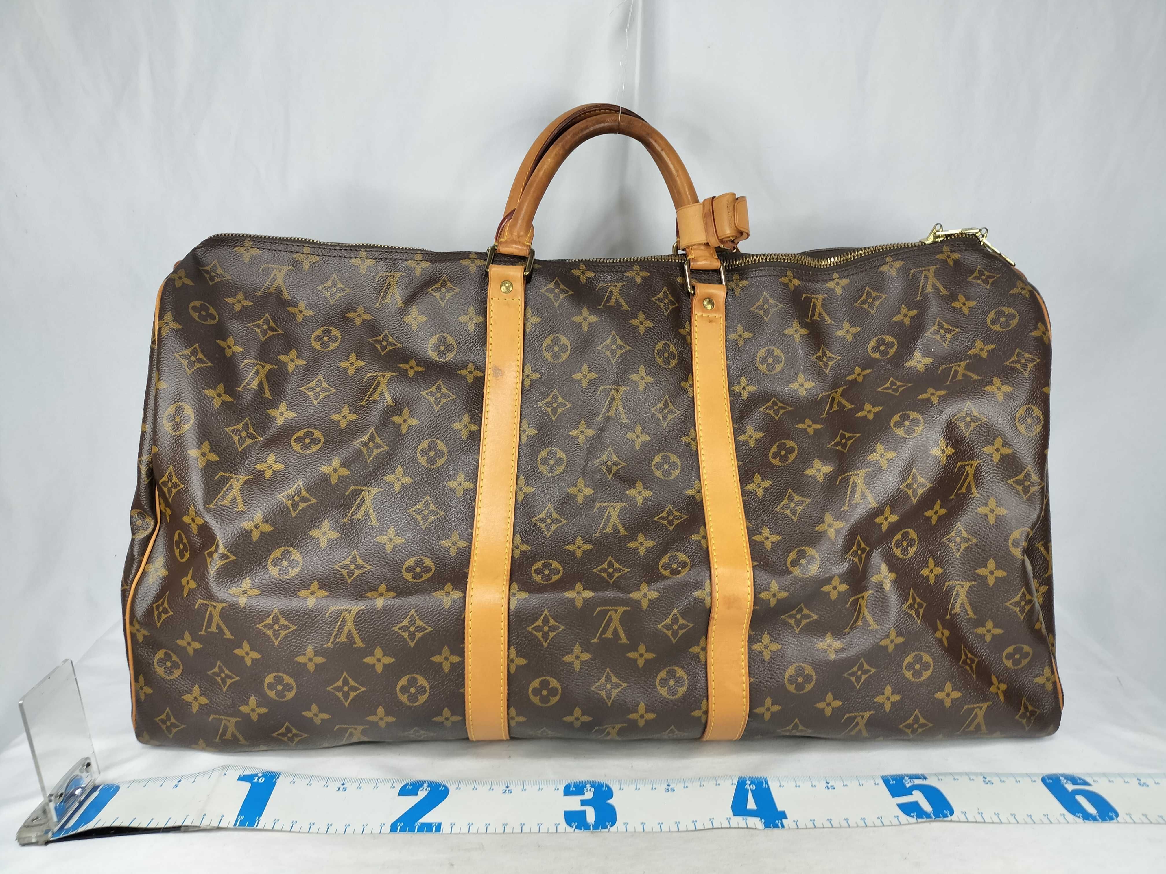 Monogram Keepall 60 M41422 SP0916 Brown Boston Bag — view 2