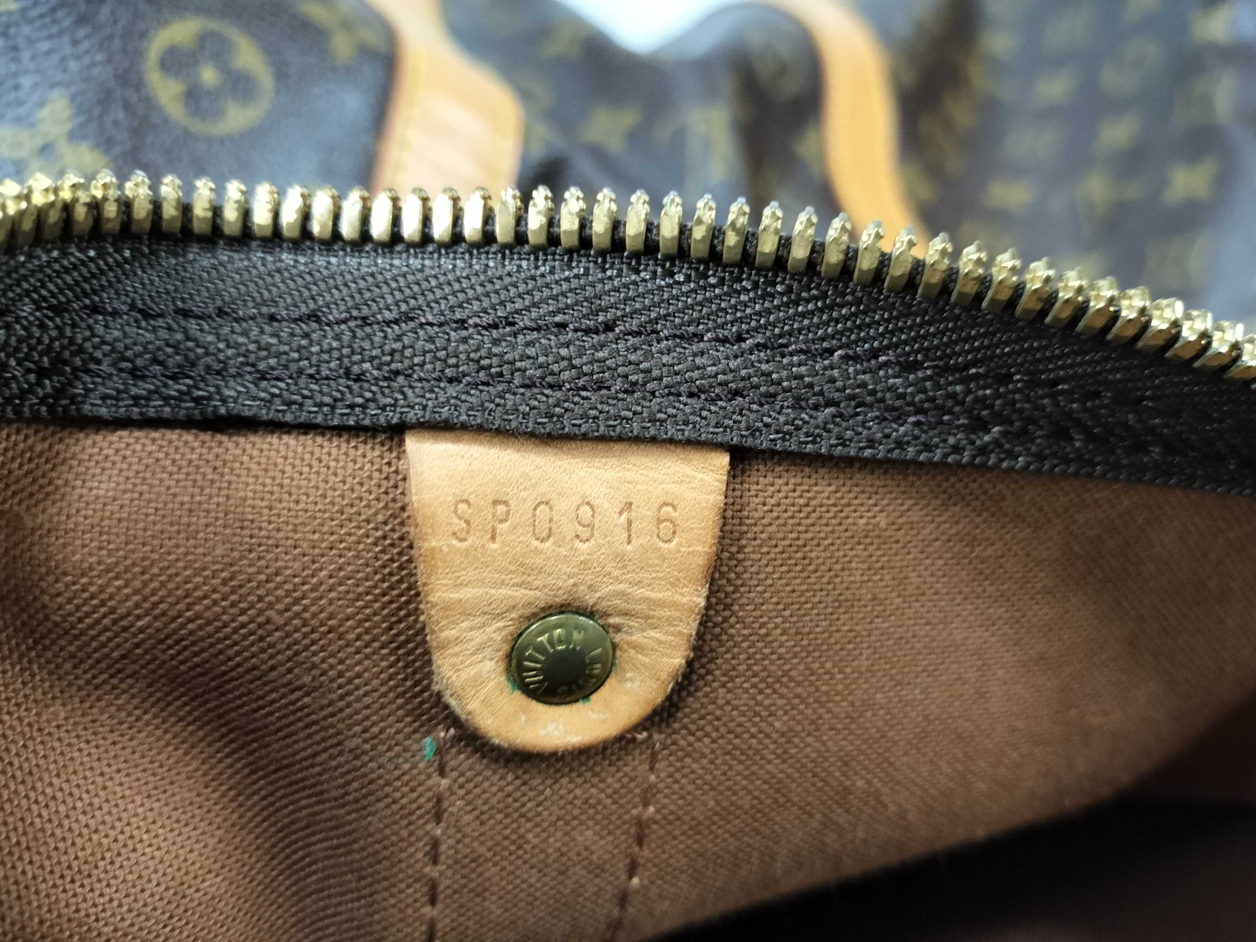 Monogram Keepall 60 M41422 SP0916 Brown Boston Bag — view 13