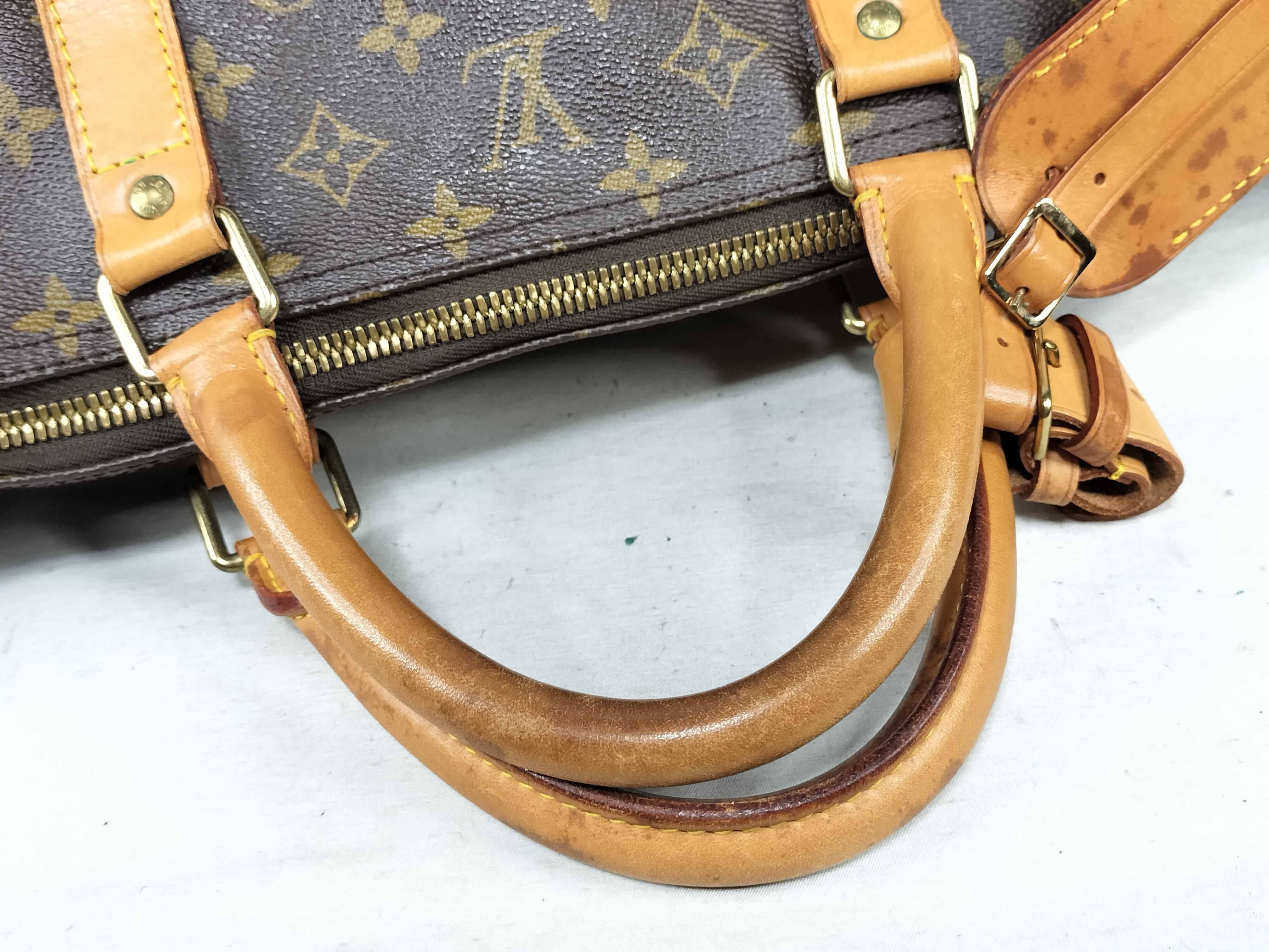 Monogram Keepall 60 M41422 SP0916 Brown Boston Bag — view 3