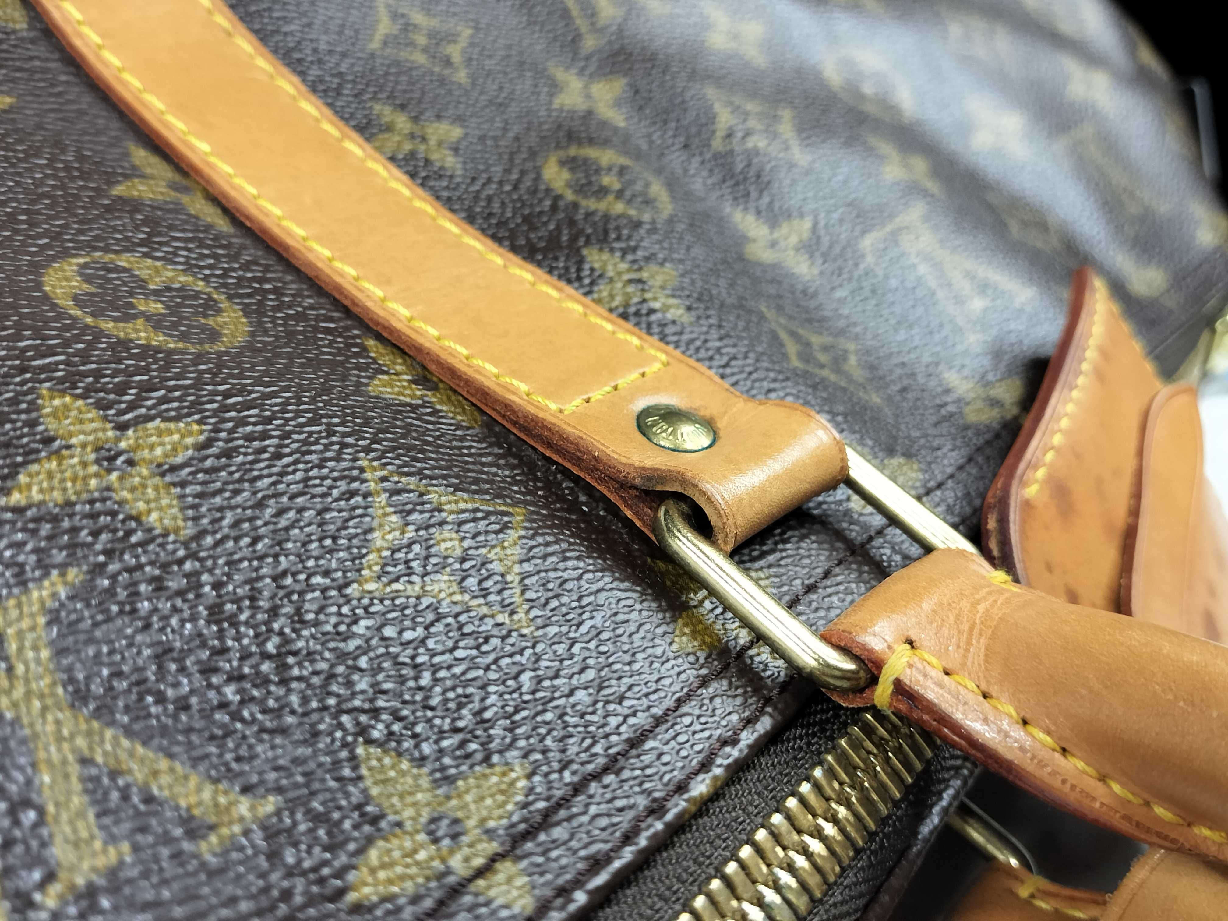Monogram Keepall 60 M41422 SP0916 Brown Boston Bag — view 5