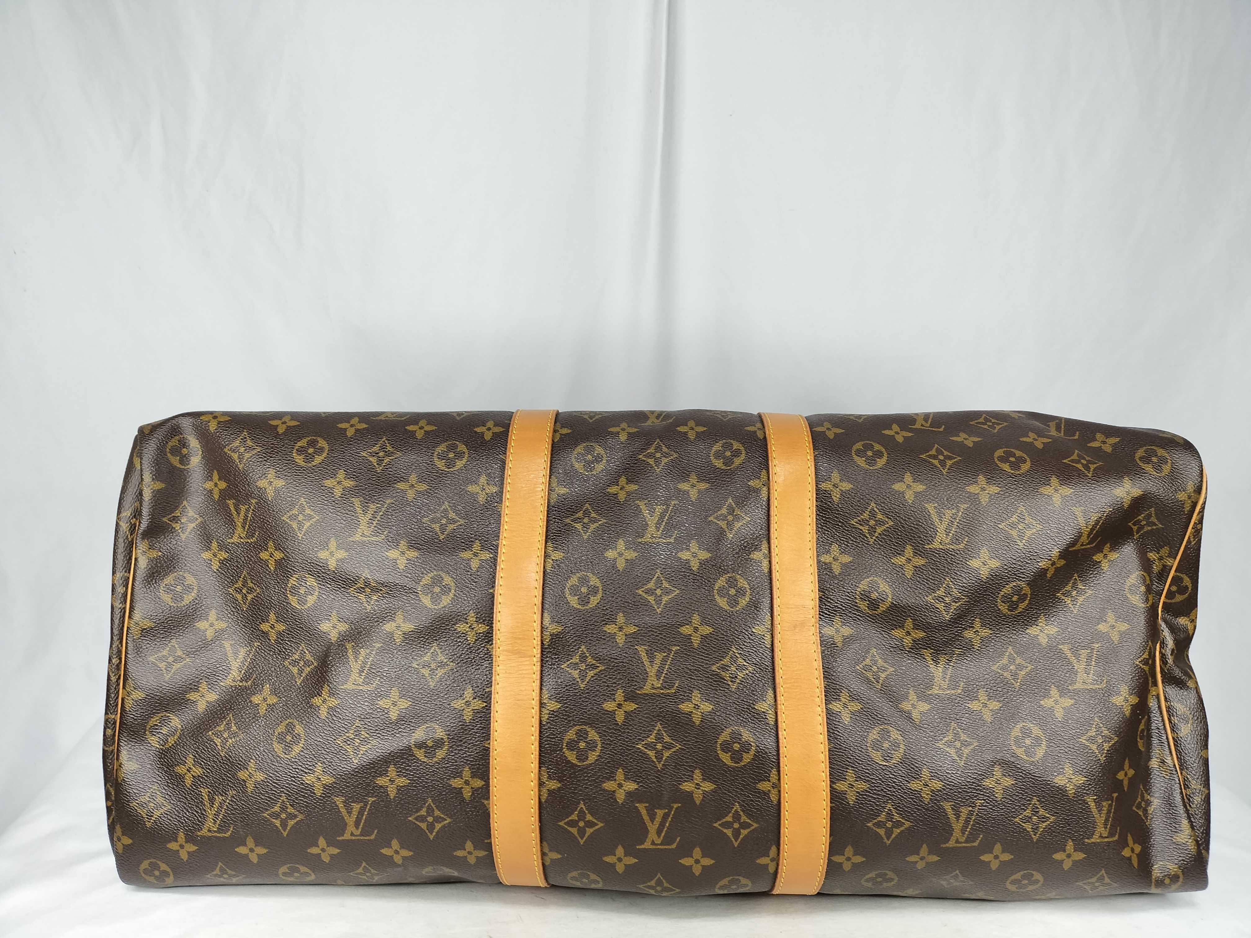 Monogram Keepall 60 M41422 SP0916 Brown Boston Bag — view 8