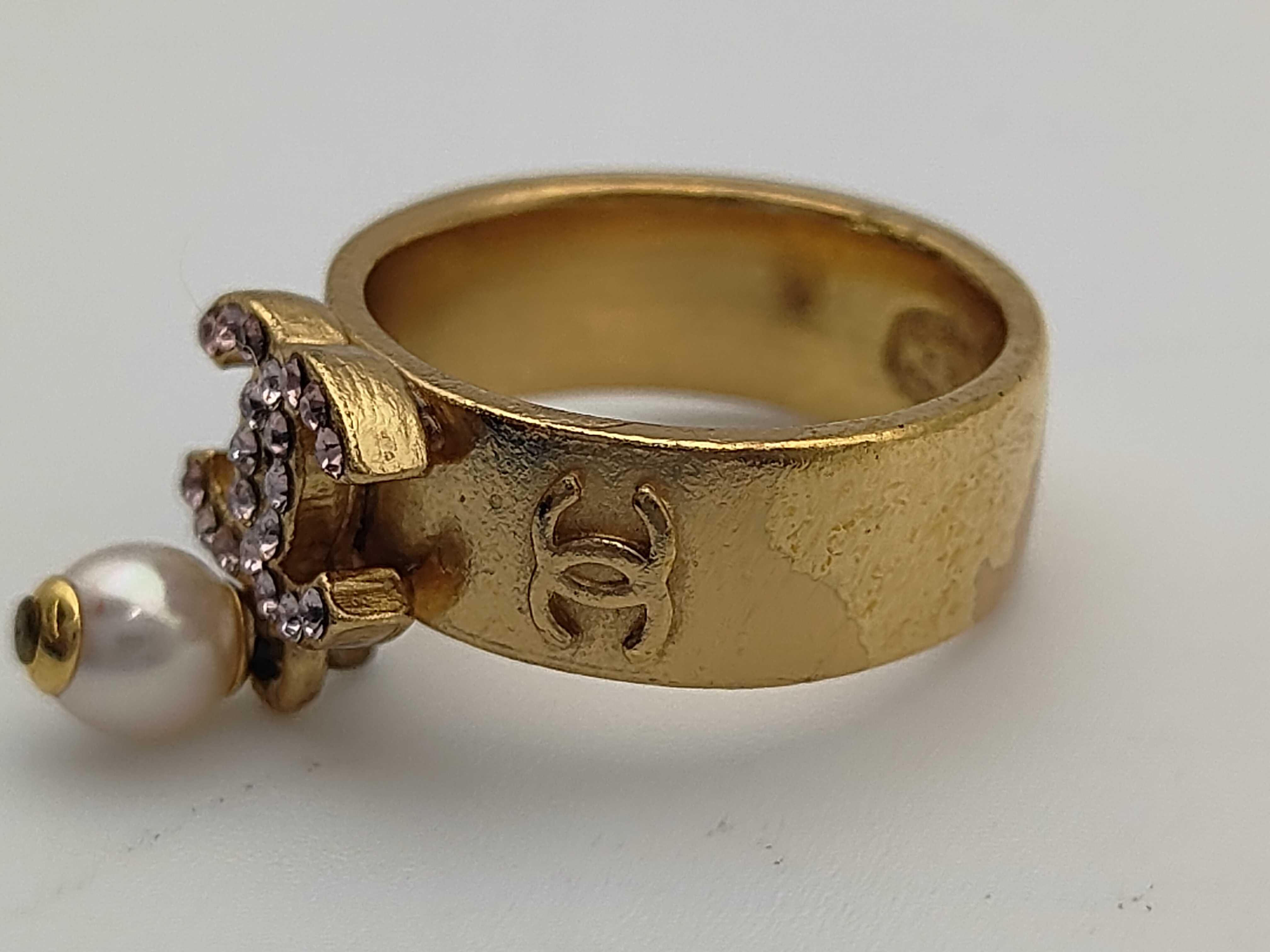 Coco Mark/Gold/Pearl/02P Ring — view 6