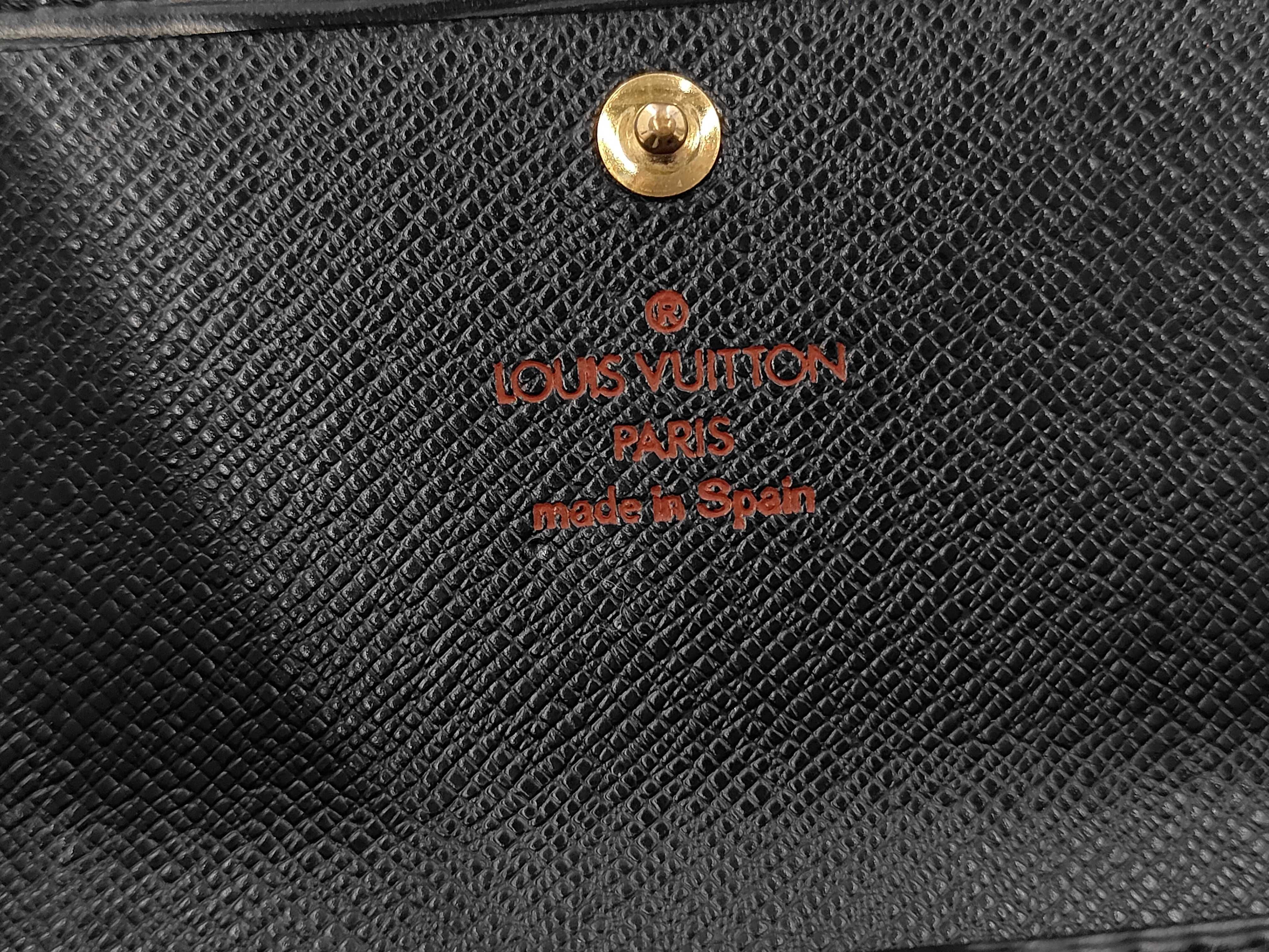 Epi Louis Vuitton Portefeuille Sarah Wallet — view 10