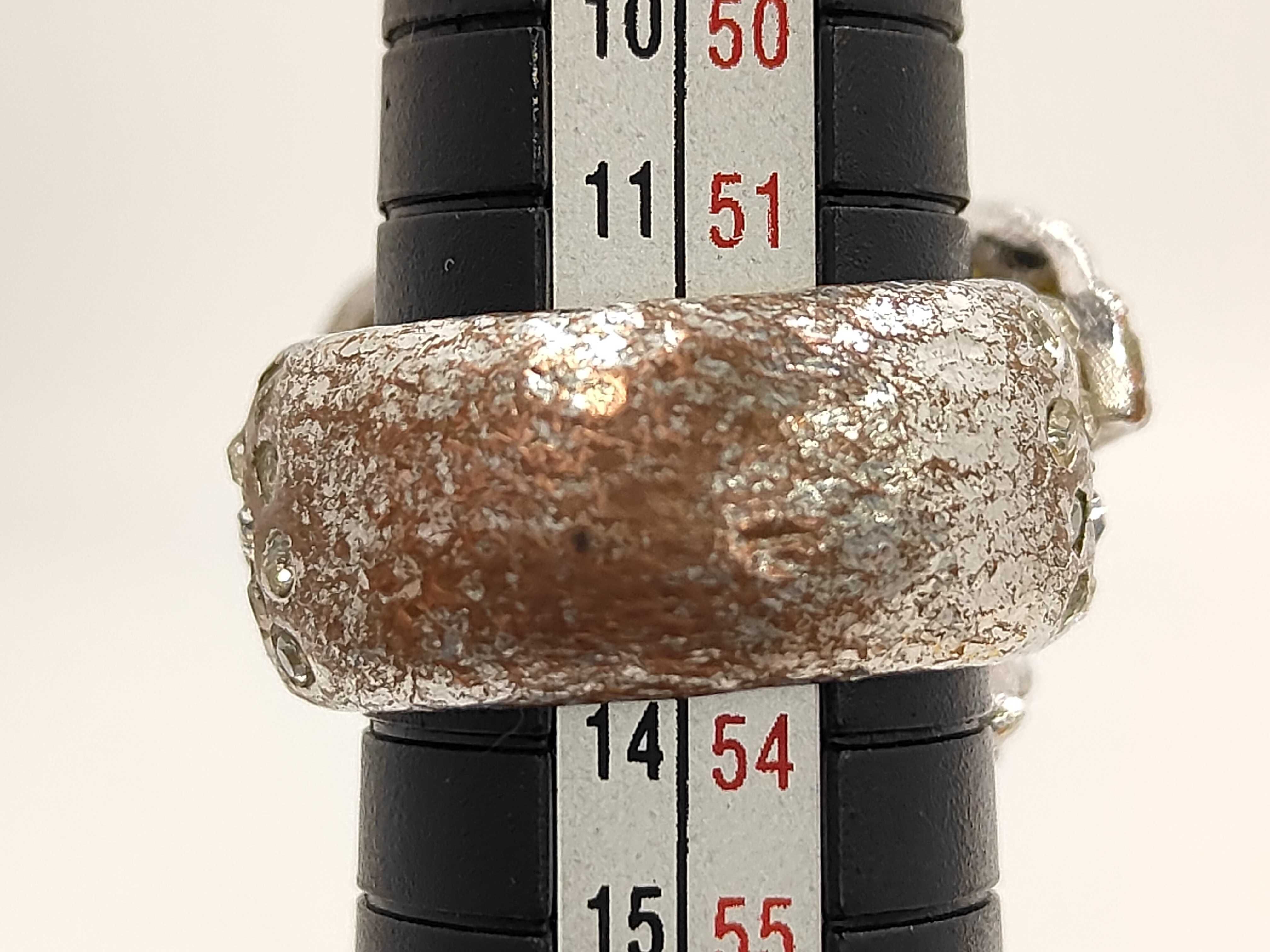 Rhinestone Ring, Silver Ring — view 7