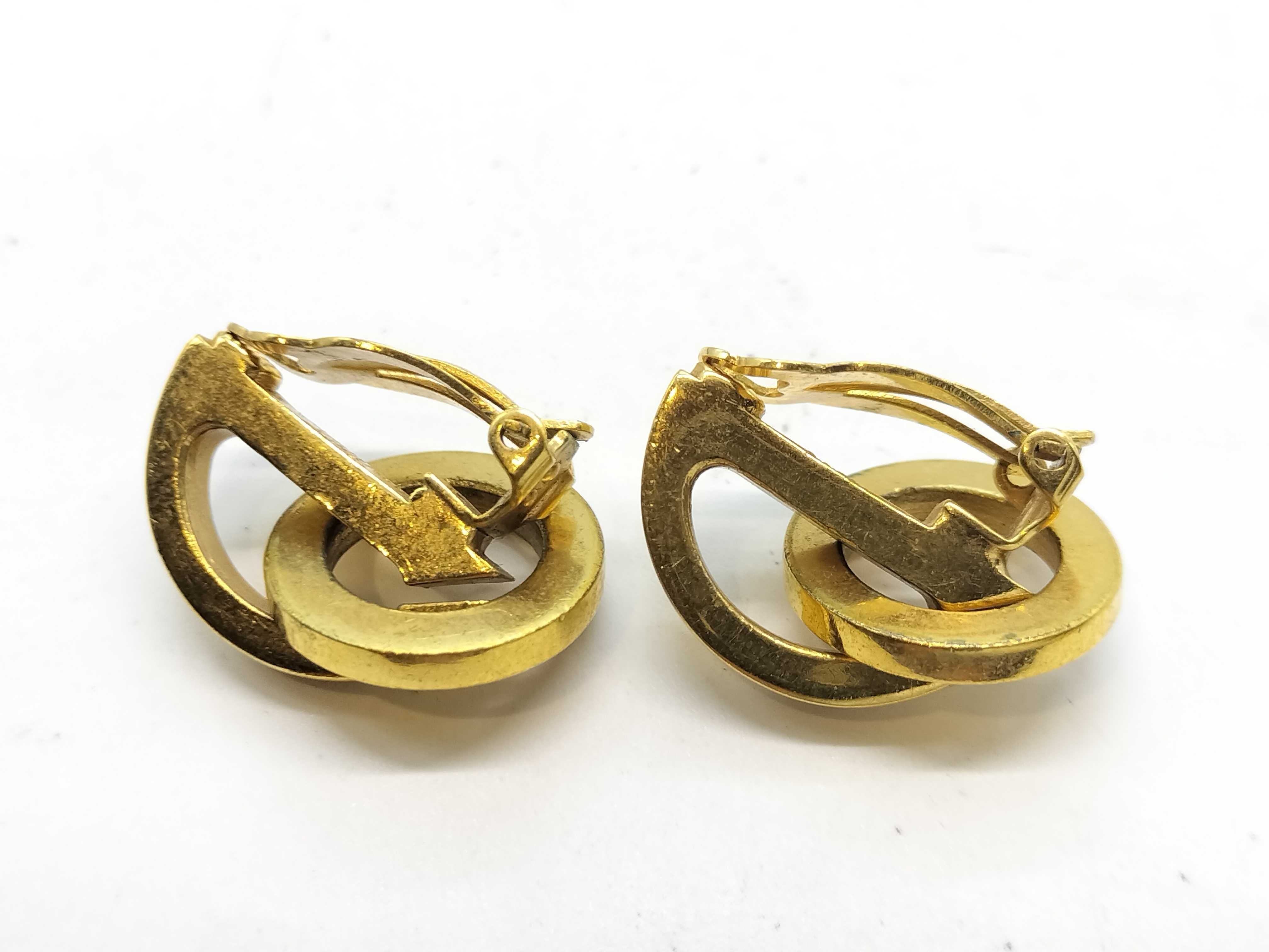 Circle Logo Earrings — view 4