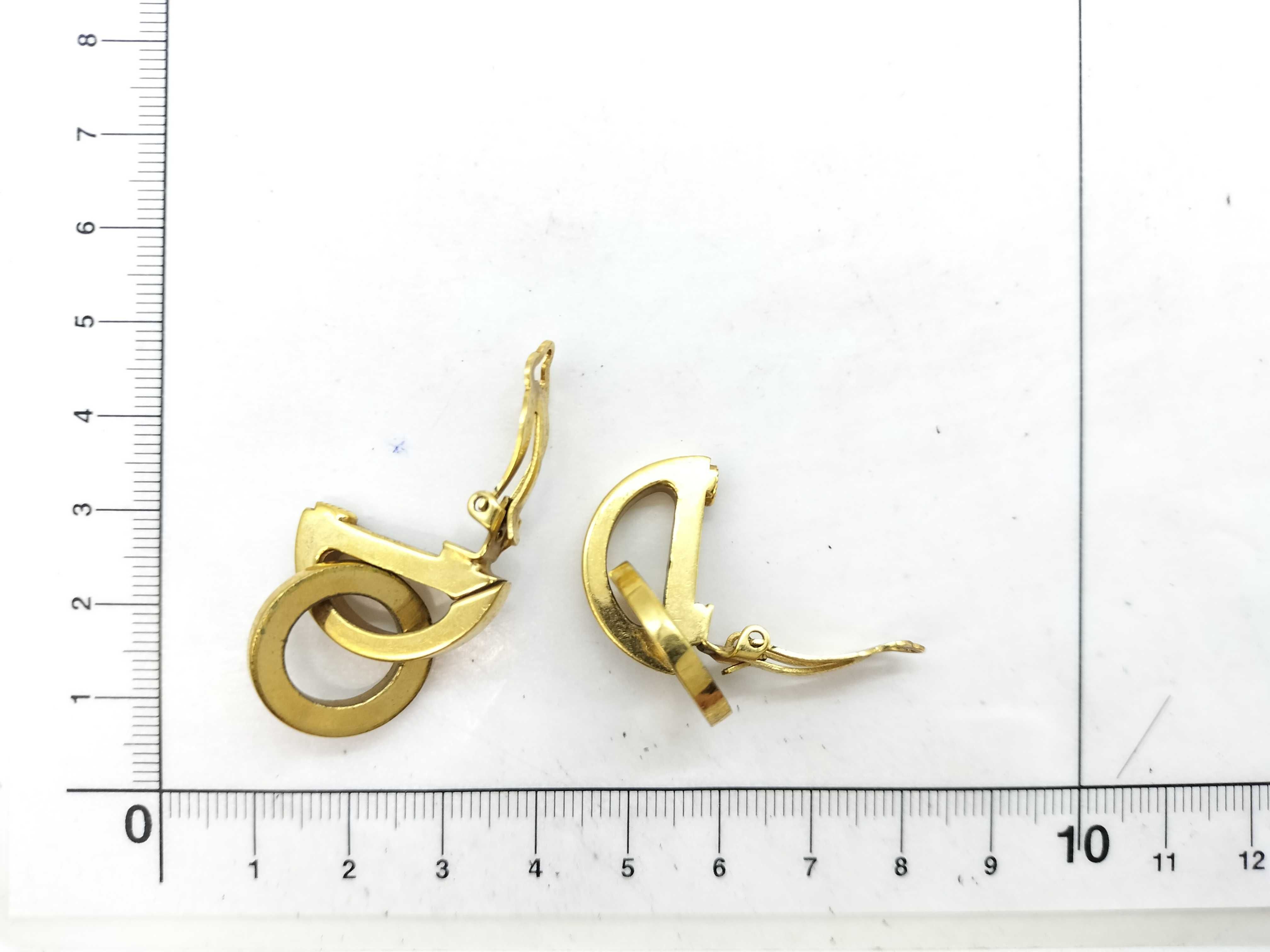 Circle Logo Earrings — view 7