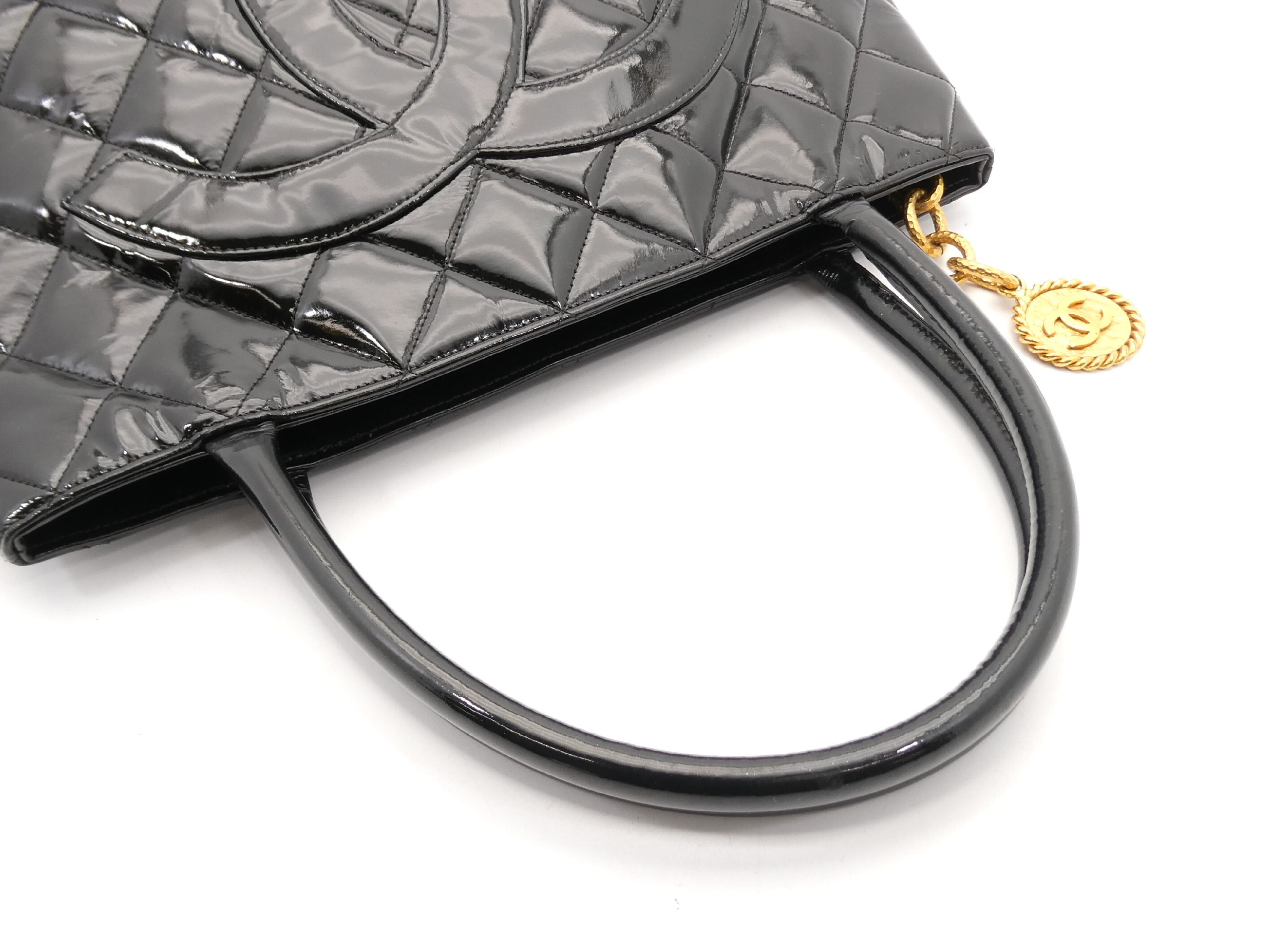 Reissue Tote Bag with Coco Mark - Enamel — view 6