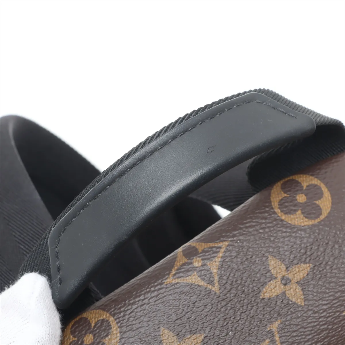 Monogram Macassar Discovery Backpack PM M46684 Brown x Black (RFID detected) — view 13