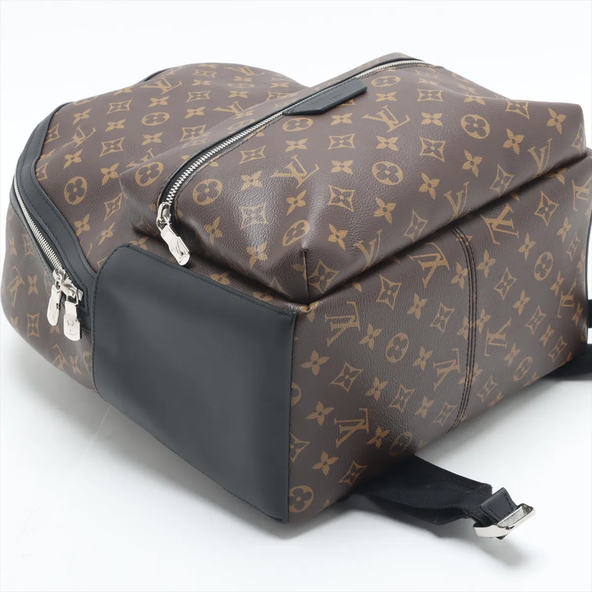Monogram Macassar Discovery Backpack PM M46684 Brown x Black (RFID detected) — view 4