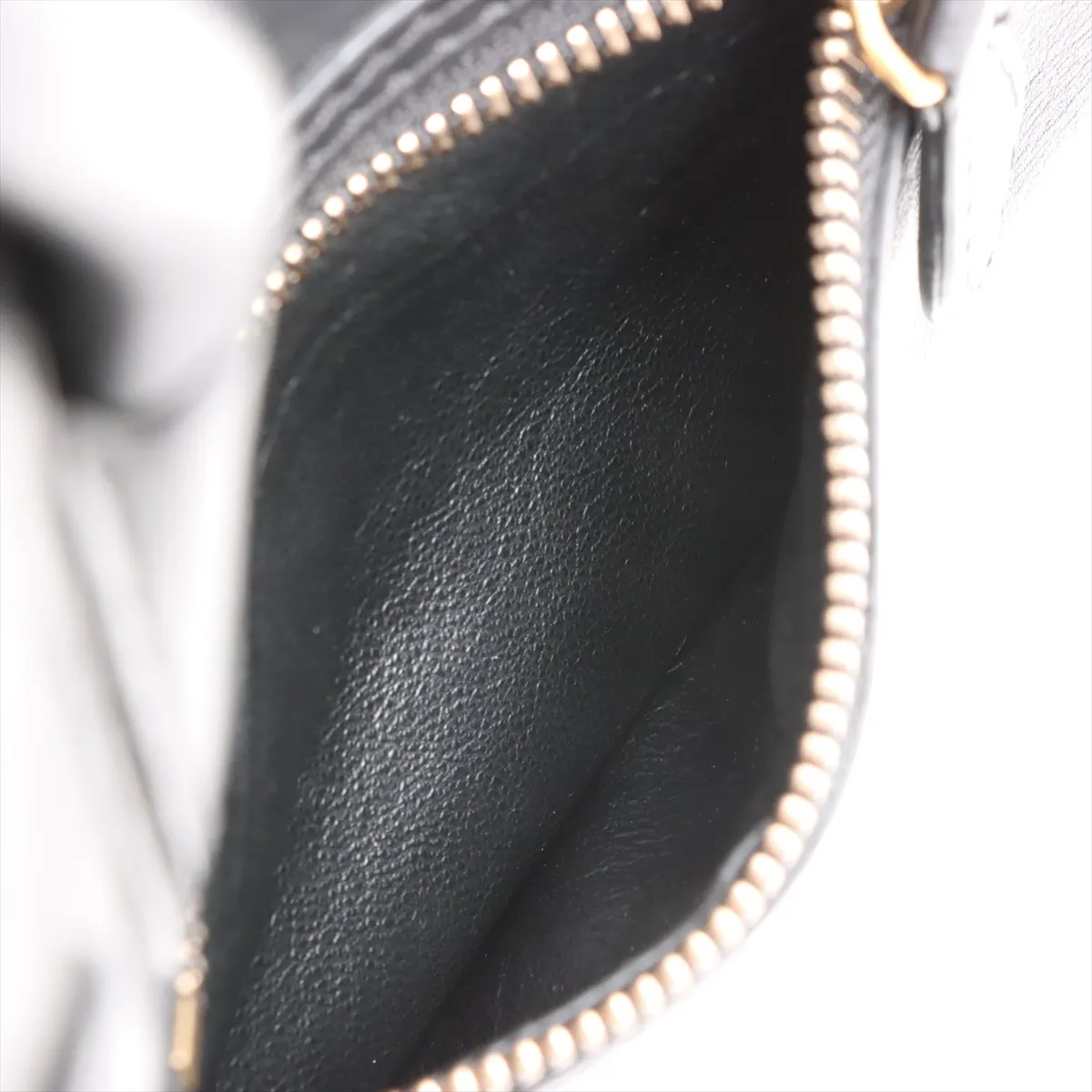 Luggage Micro Shopper Leather Handbag, Black — view 9