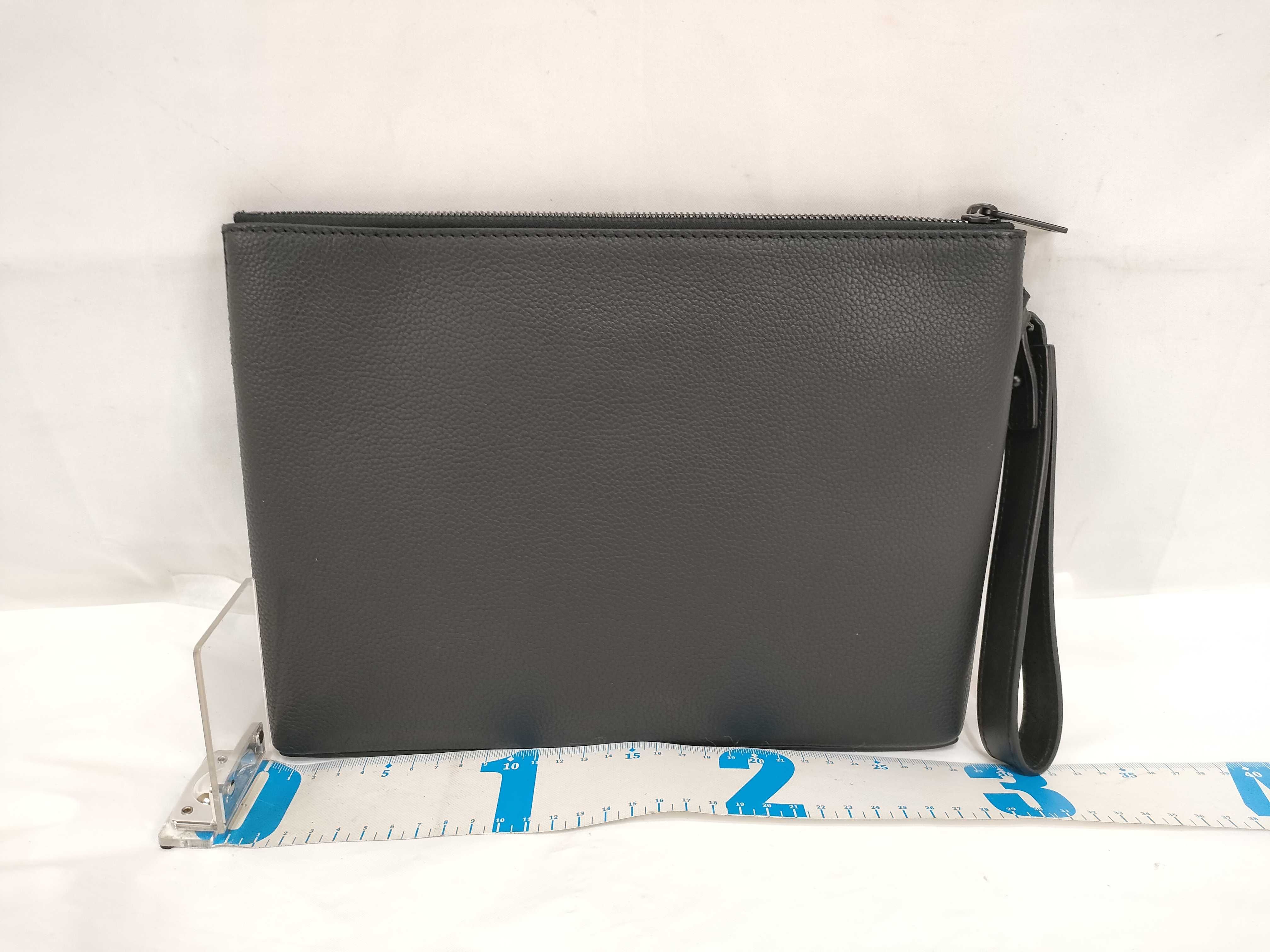 LV Aerogram Pochette iPad M69837 Black RFID Handbag — view 2