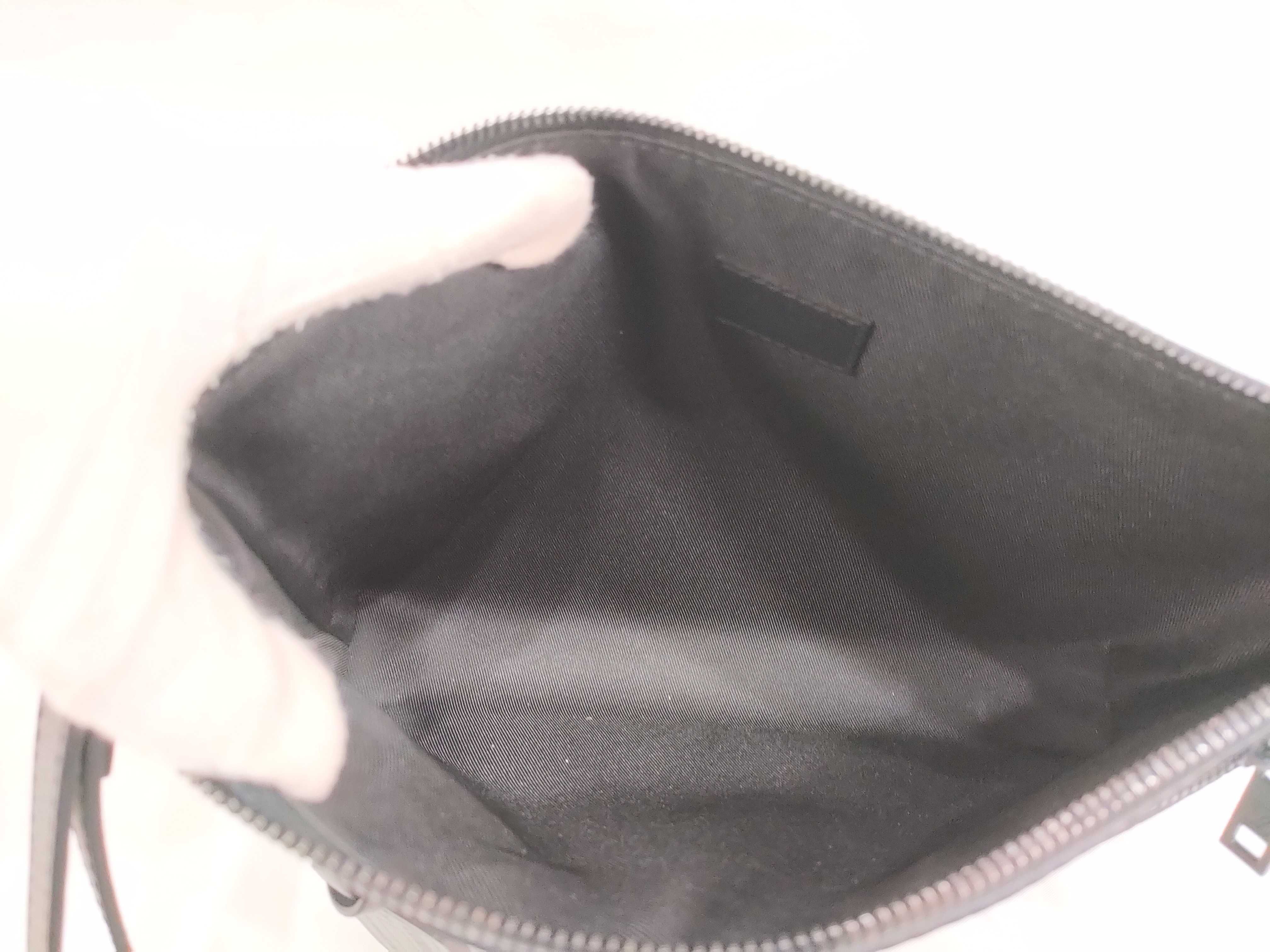 LV Aerogram Pochette iPad M69837 Black RFID Handbag — view 11