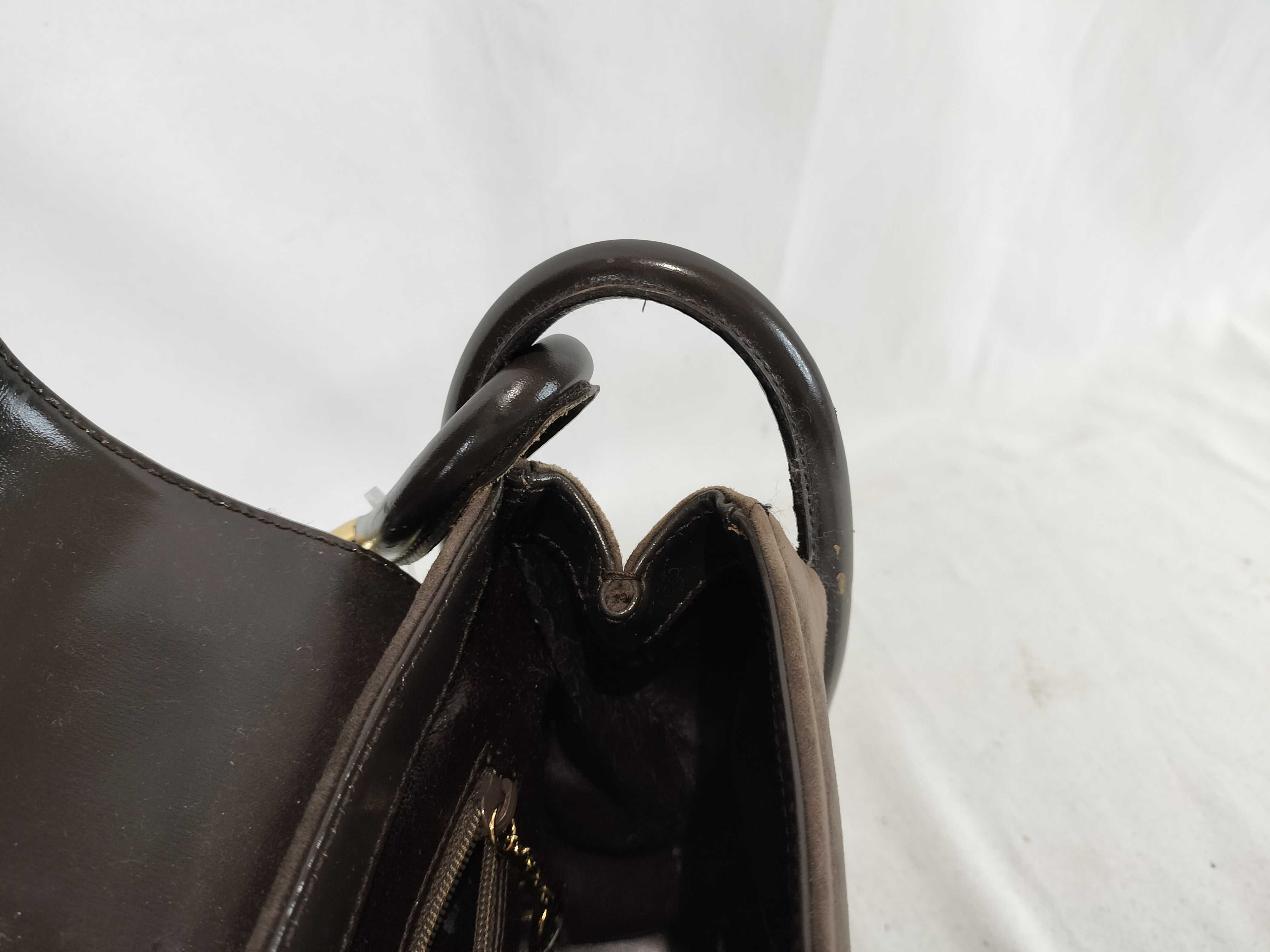 Suede One-Shoulder Handbag — view 12