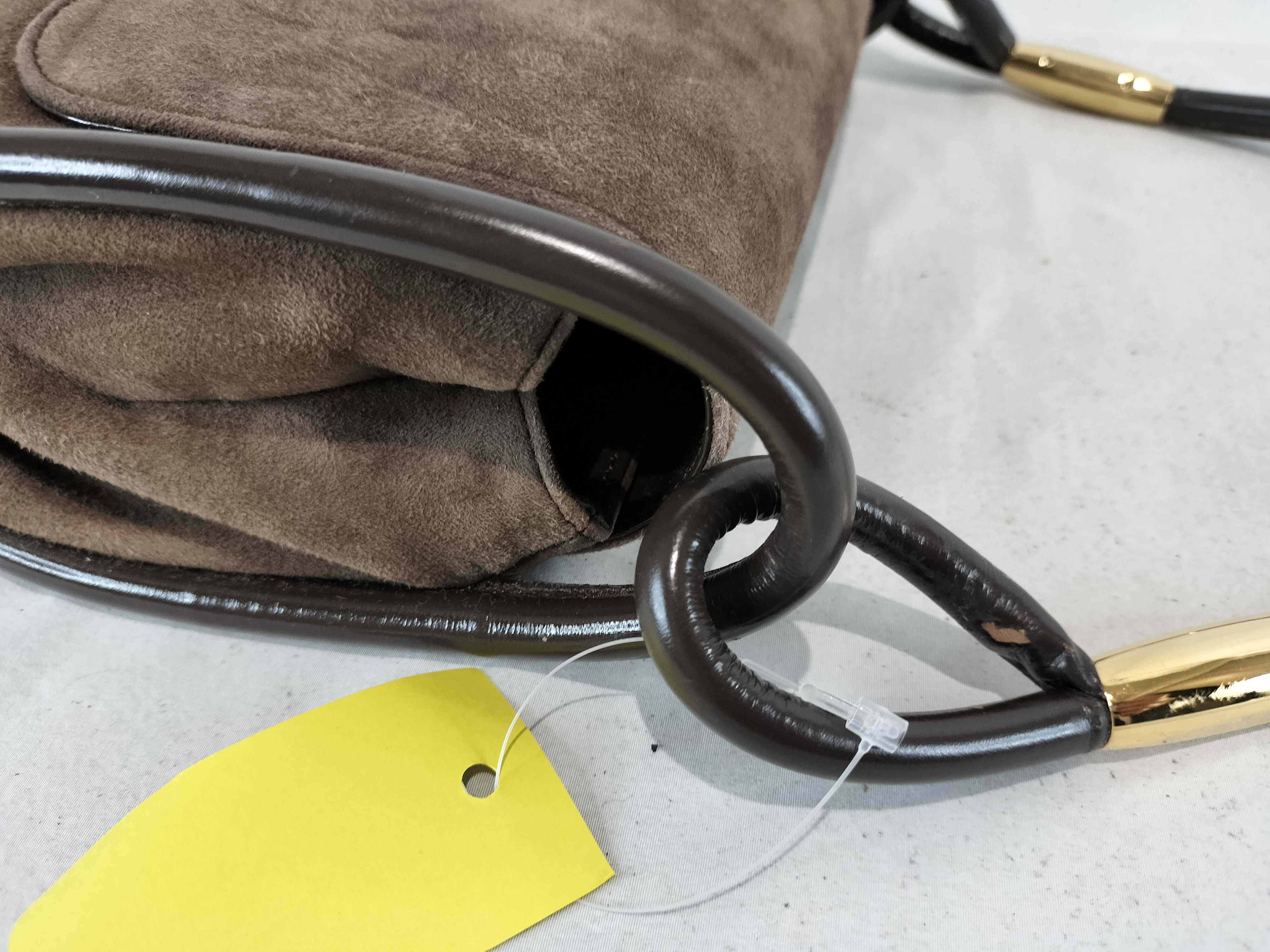 Suede One-Shoulder Handbag — view 5