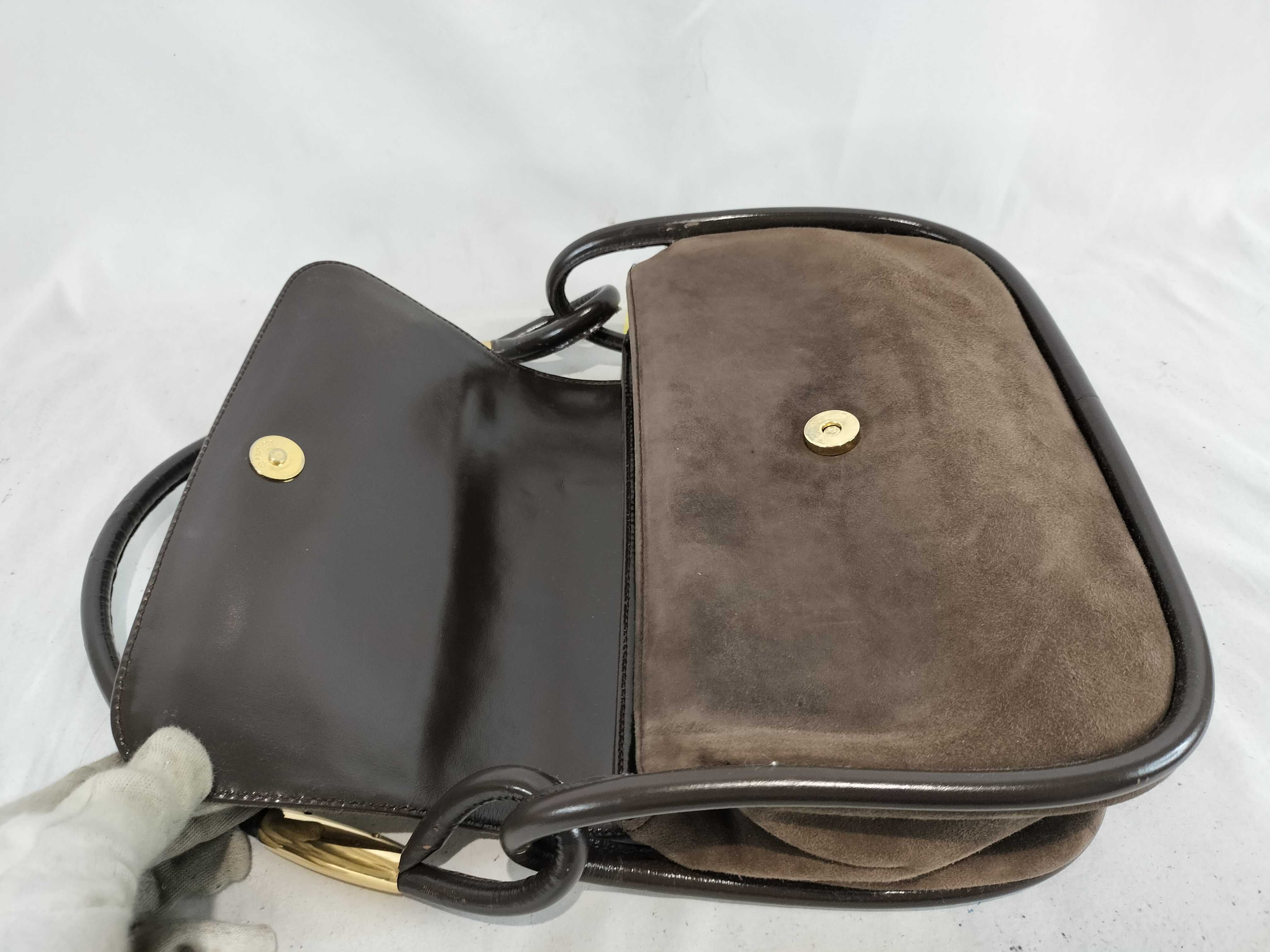 Suede One-Shoulder Handbag — view 8