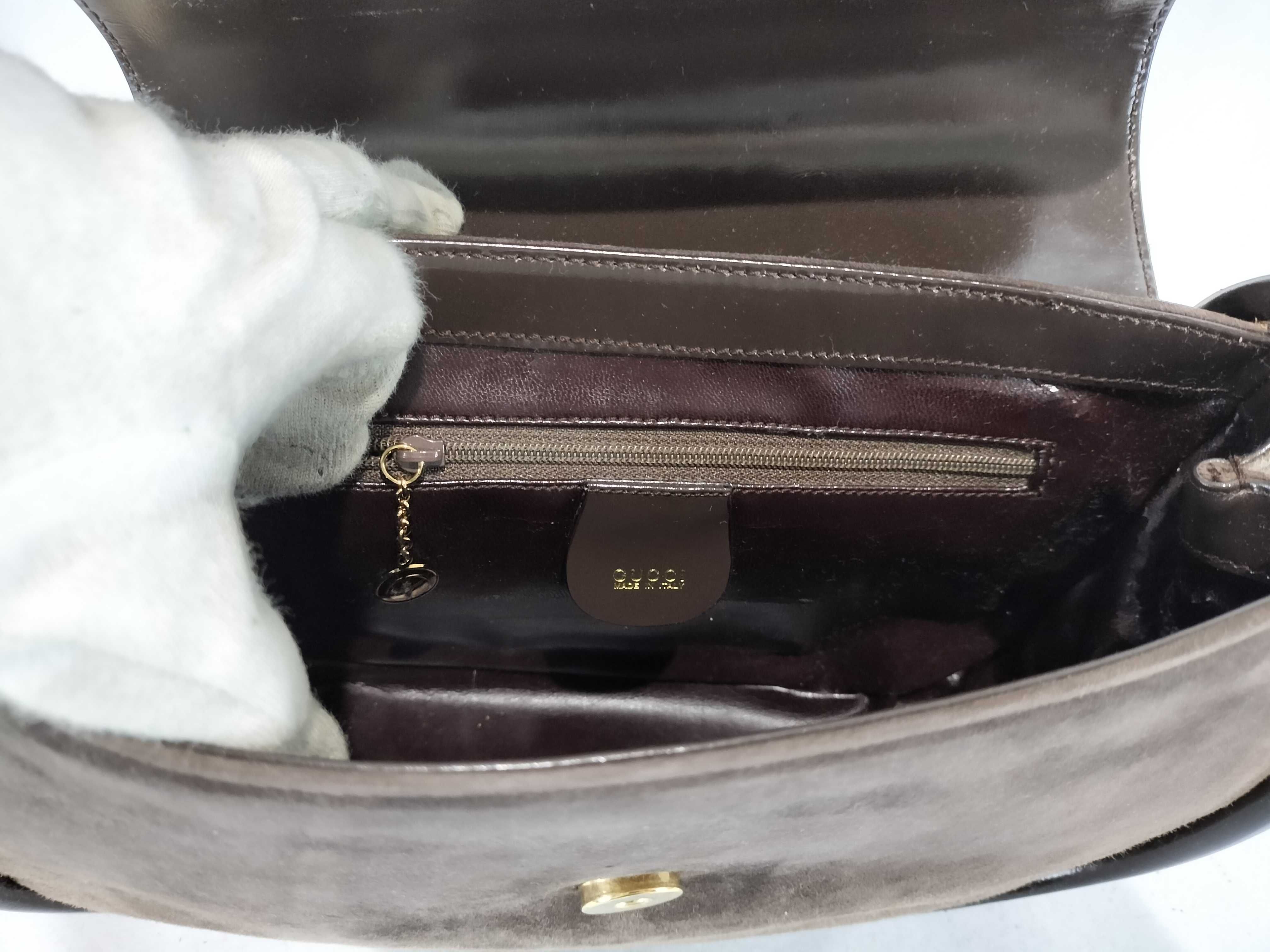 Suede One-Shoulder Handbag — view 9