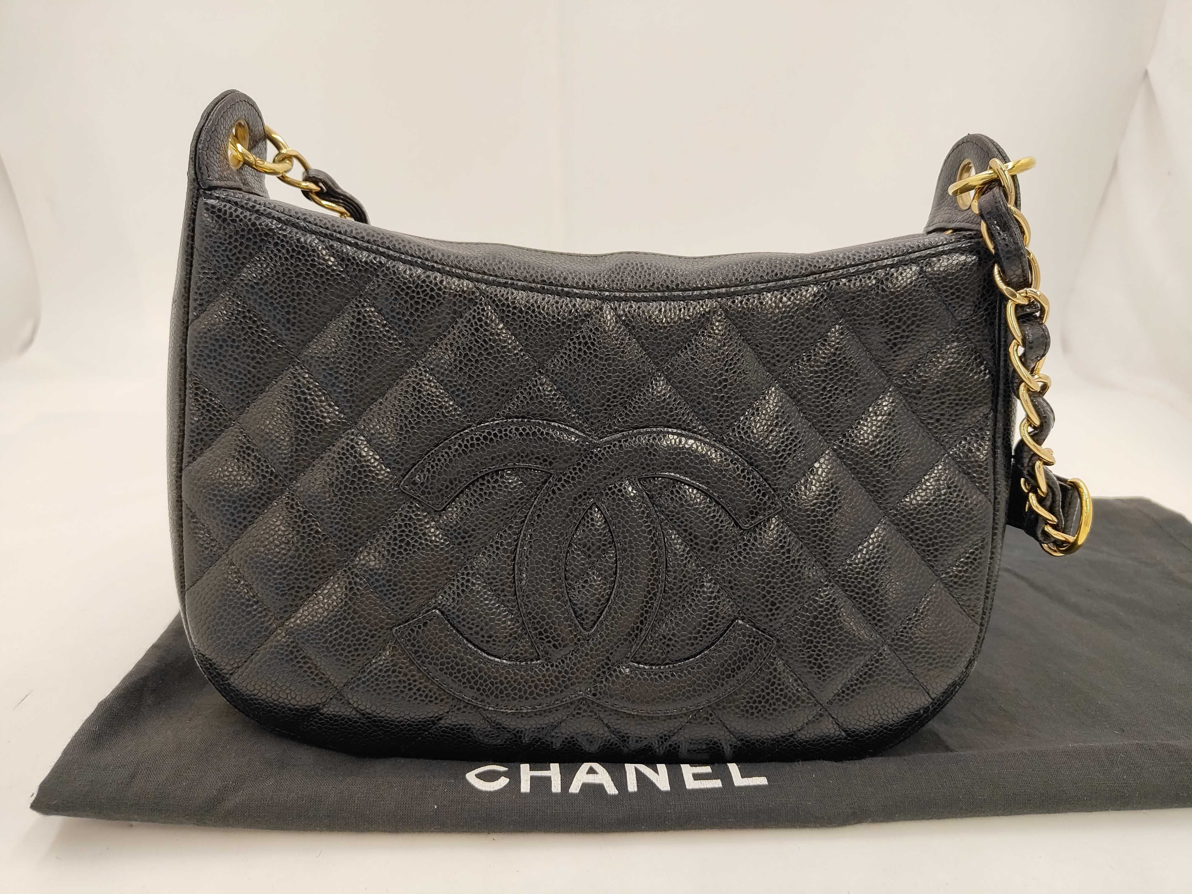 Caviar Skin One-Shoulder Bag