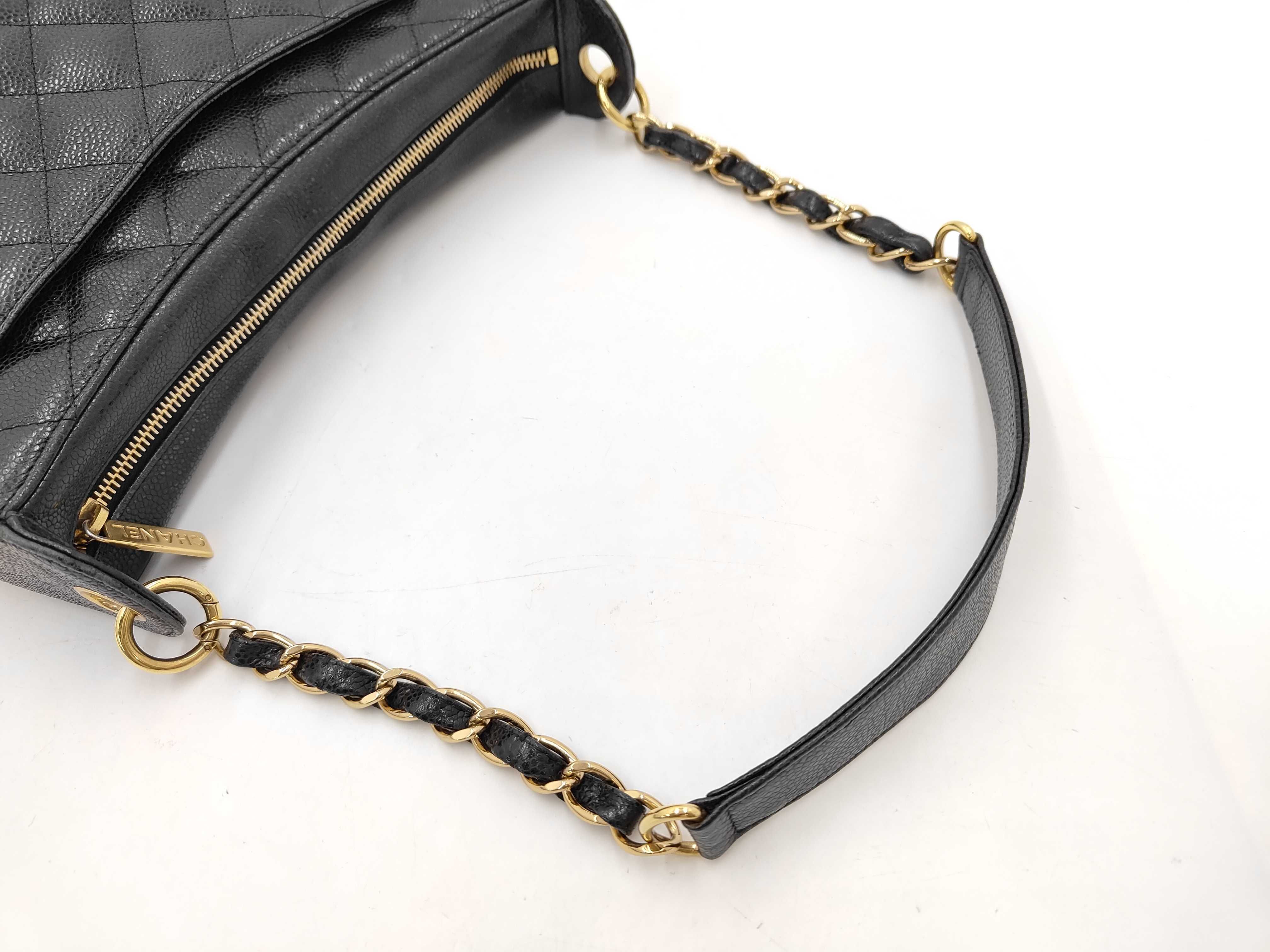 Caviar Skin One-Shoulder Bag — view 4