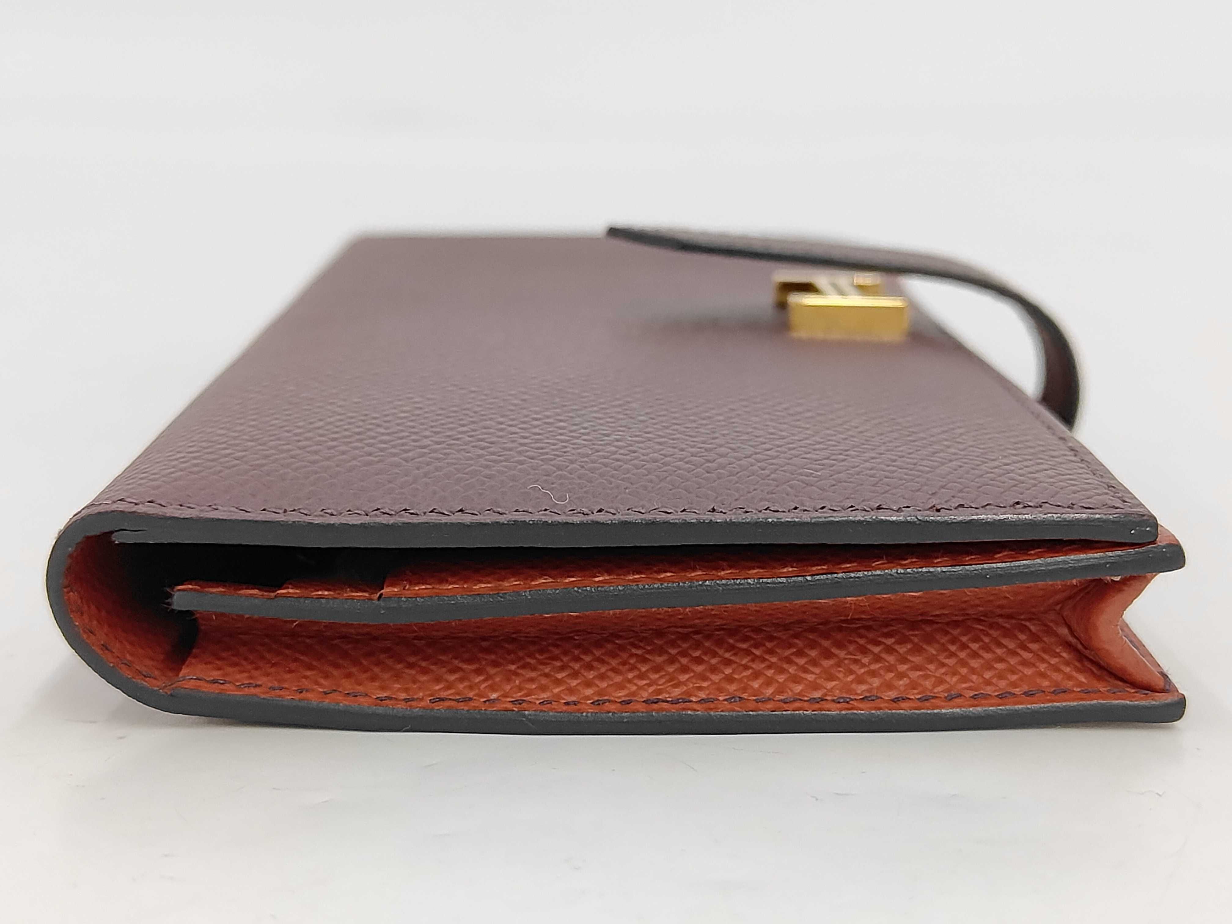 Bearn wallet with W stamp and gold hardware — view 9