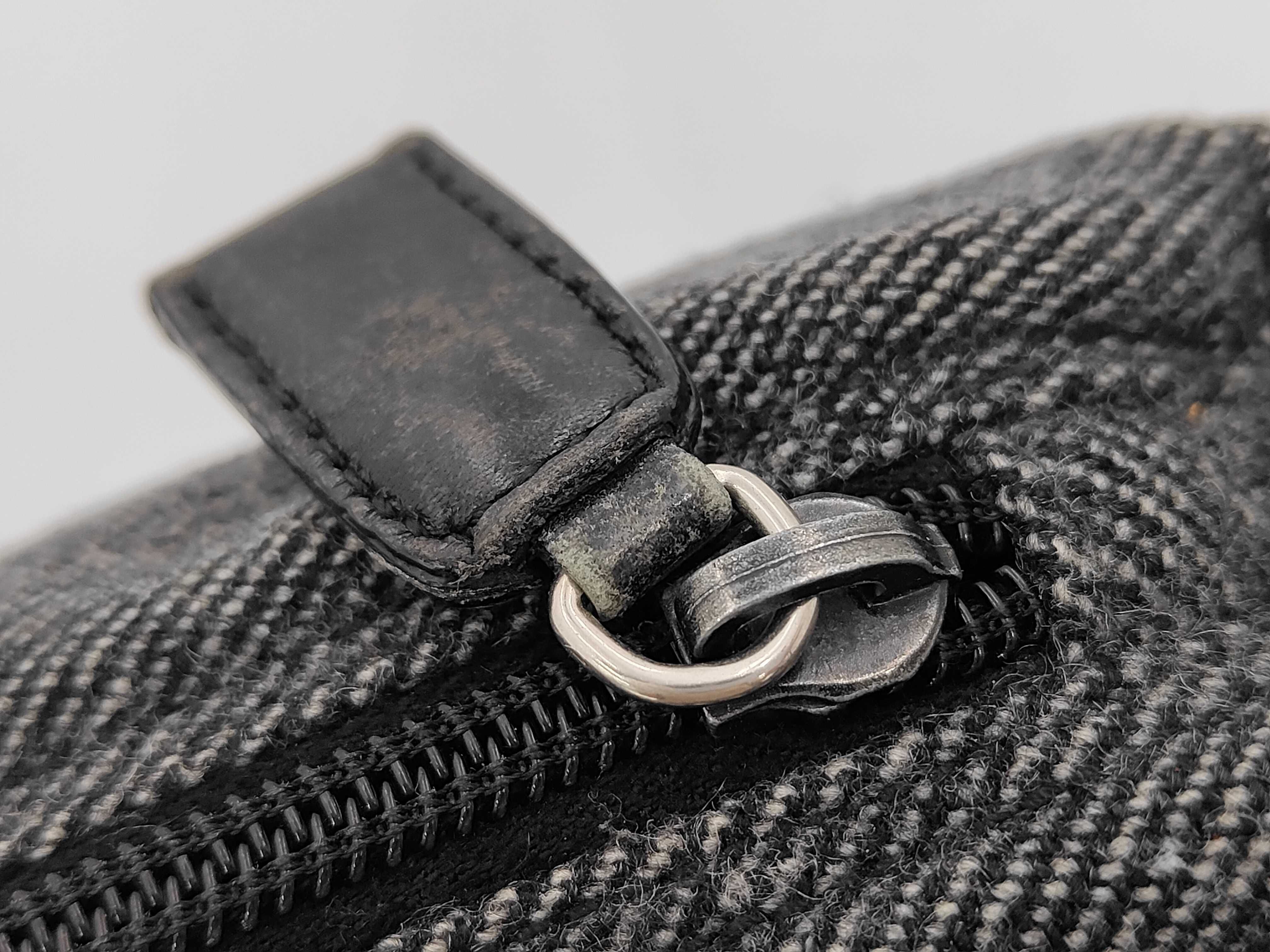 Pouch Wool Charcoal Gray Pouch — view 6