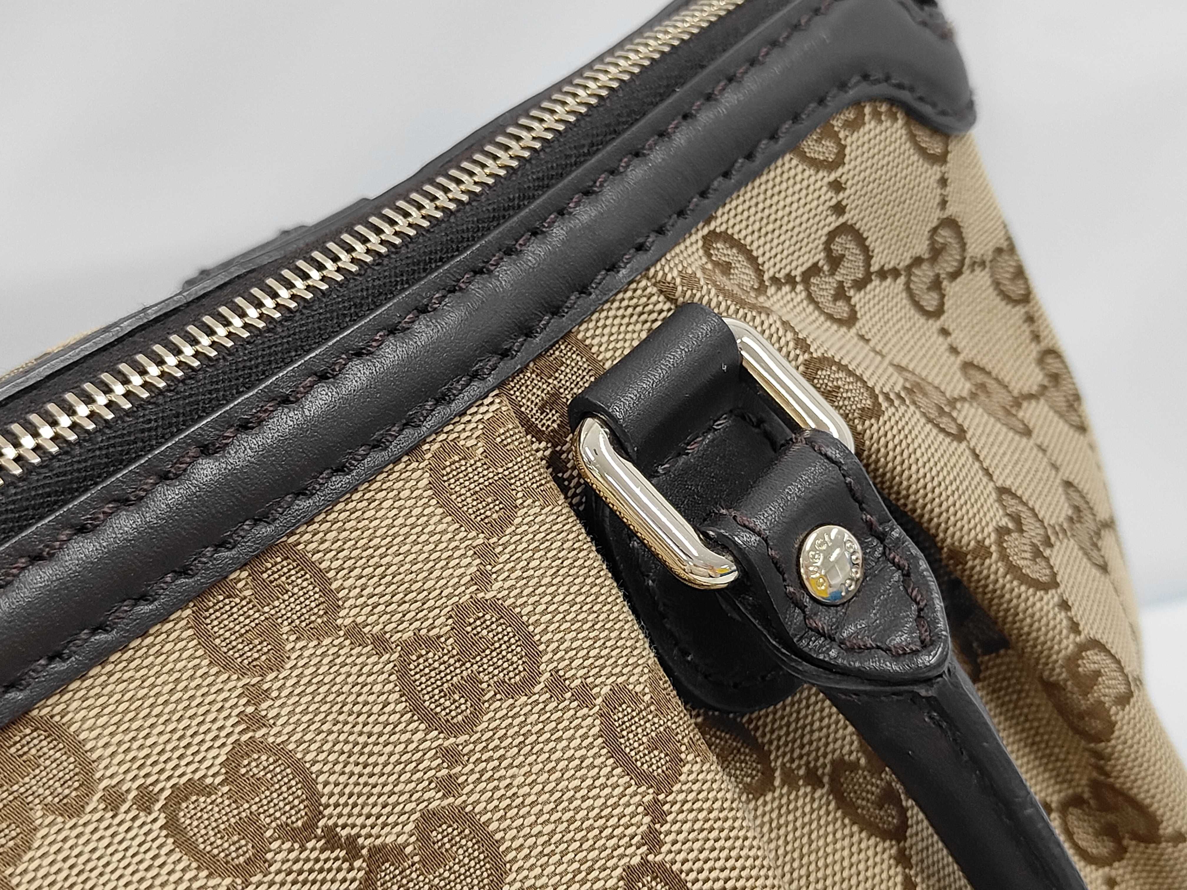 GG Canvas Sukey 2-Way Handbag, Beige, 247902 520981 (Shoulder Bag) — view 6