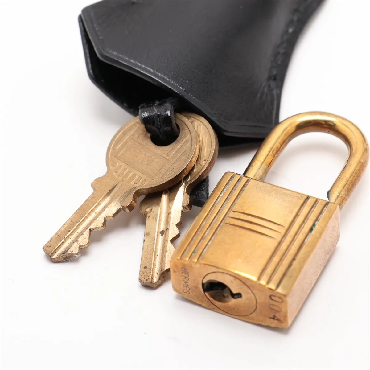 [Individually packaged] Hermes Kelly 28 Letournée Box Calf Black Gold Hardware T: 1990 — view 11