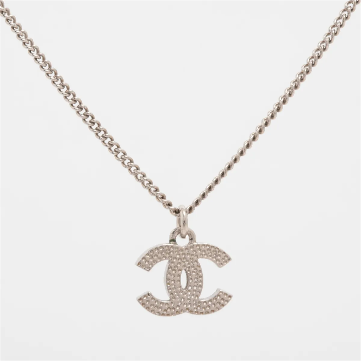Cocomark F12W Necklace GP x Rhinestone Silver — view 2