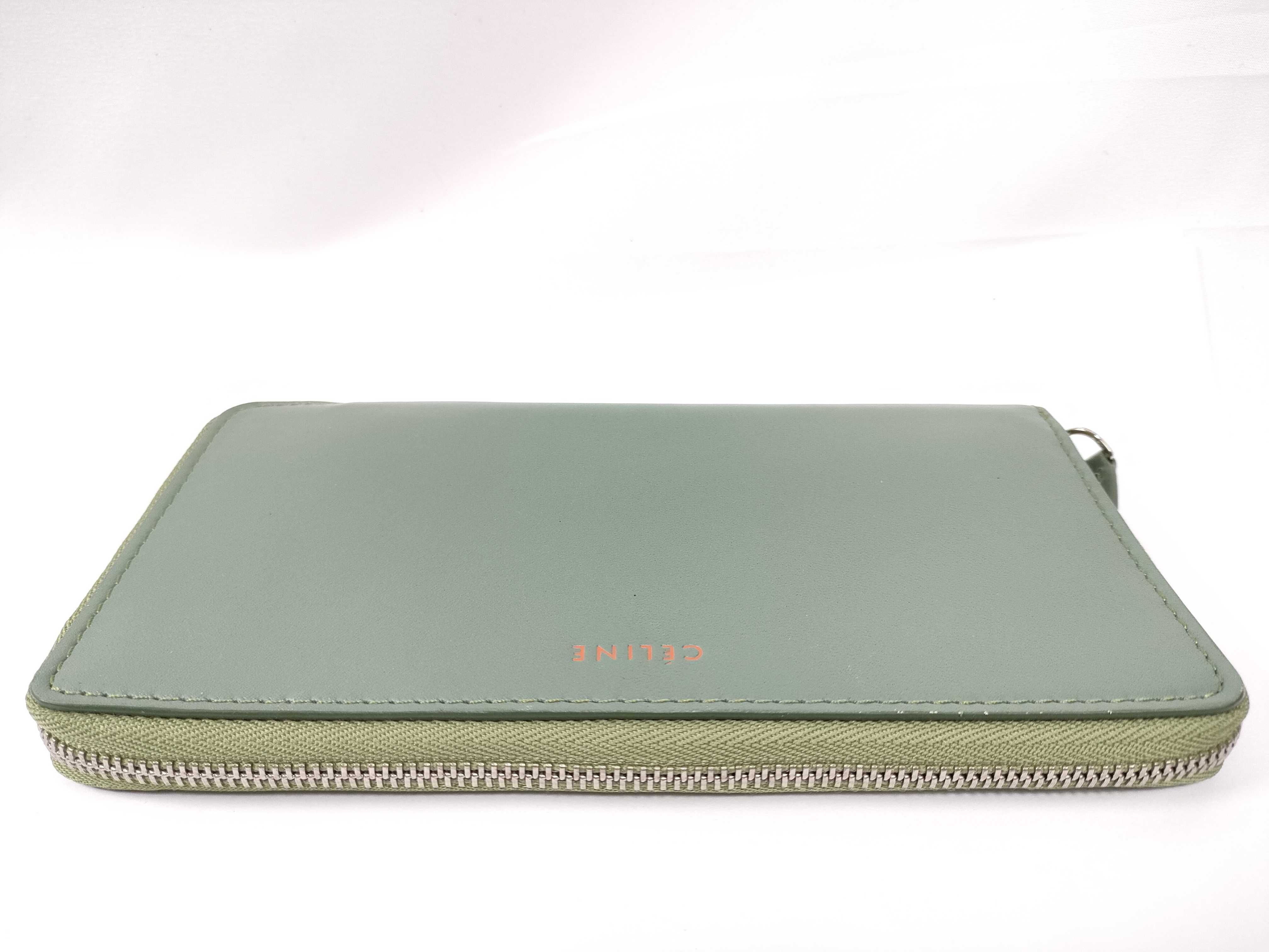Bicolor Long Wallet, Round Zip Wallet — view 6