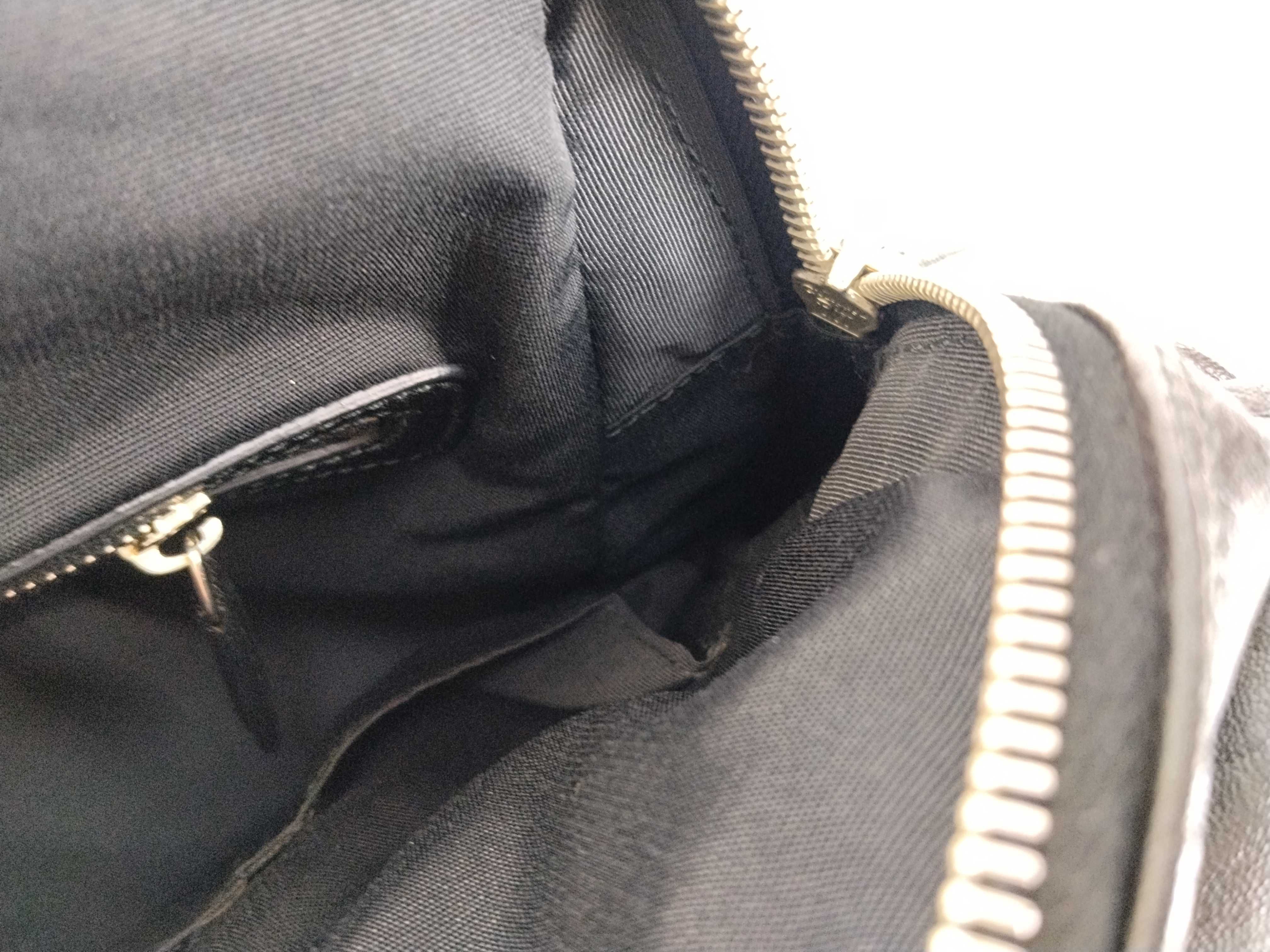 Karenina Galliano era lambskin gathered CD hardware black handbag — view 13