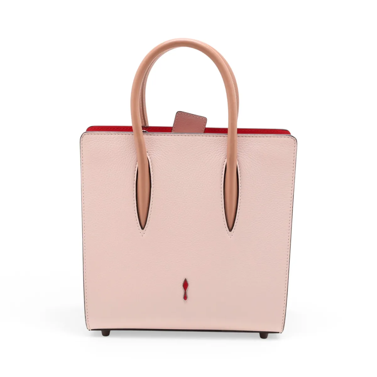 Paloma Mini Leather 2-Way Handbag, Pink — view 2