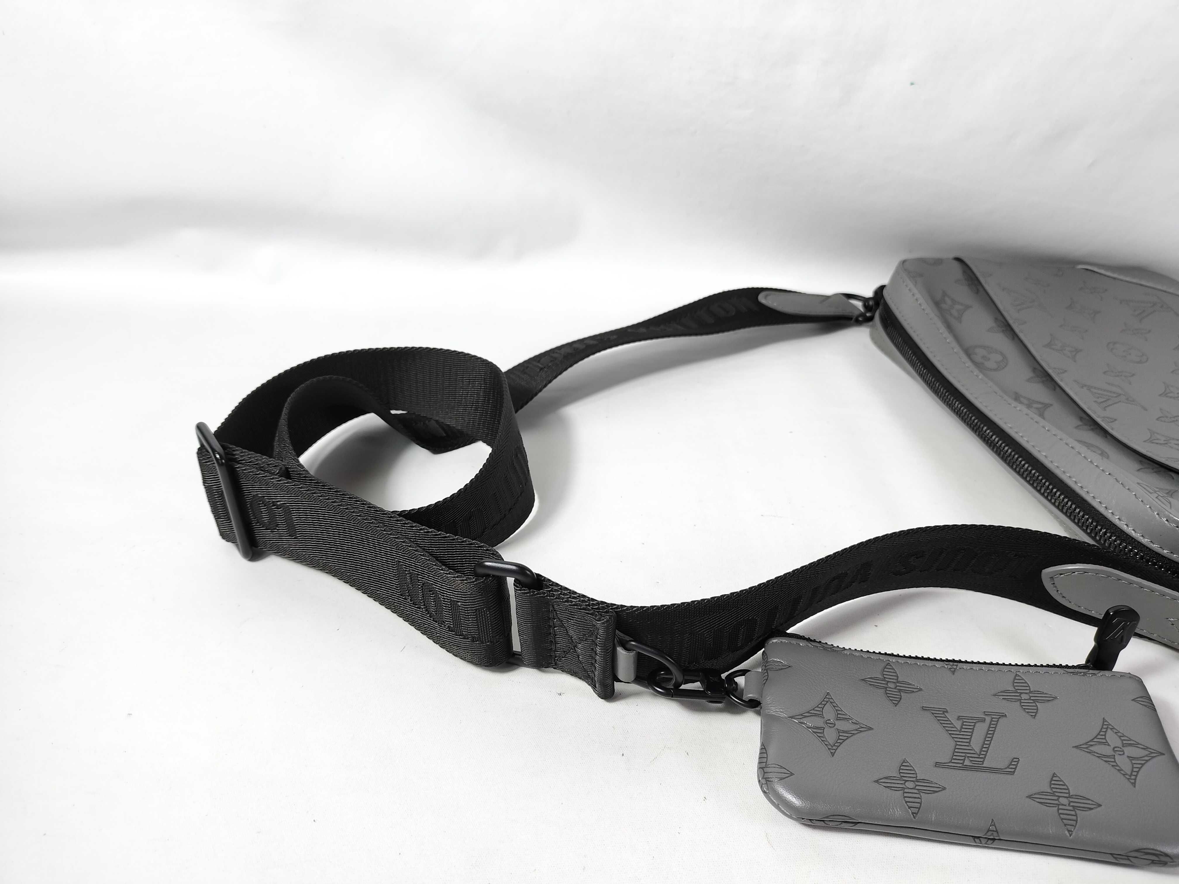 Duo Messenger Monogram Shadow M46104 RFID Shoulder Bag — view 3