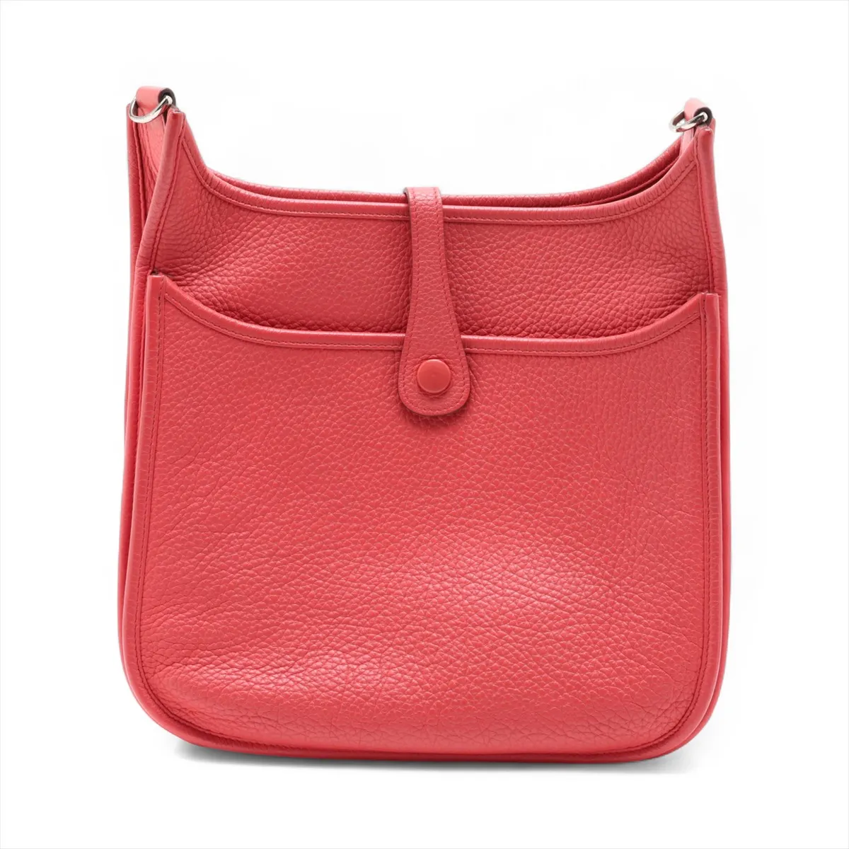 Evelyne II 29 PM Taurillon Clemence Bougainvillea Silver Hardware O:2011 — view 2