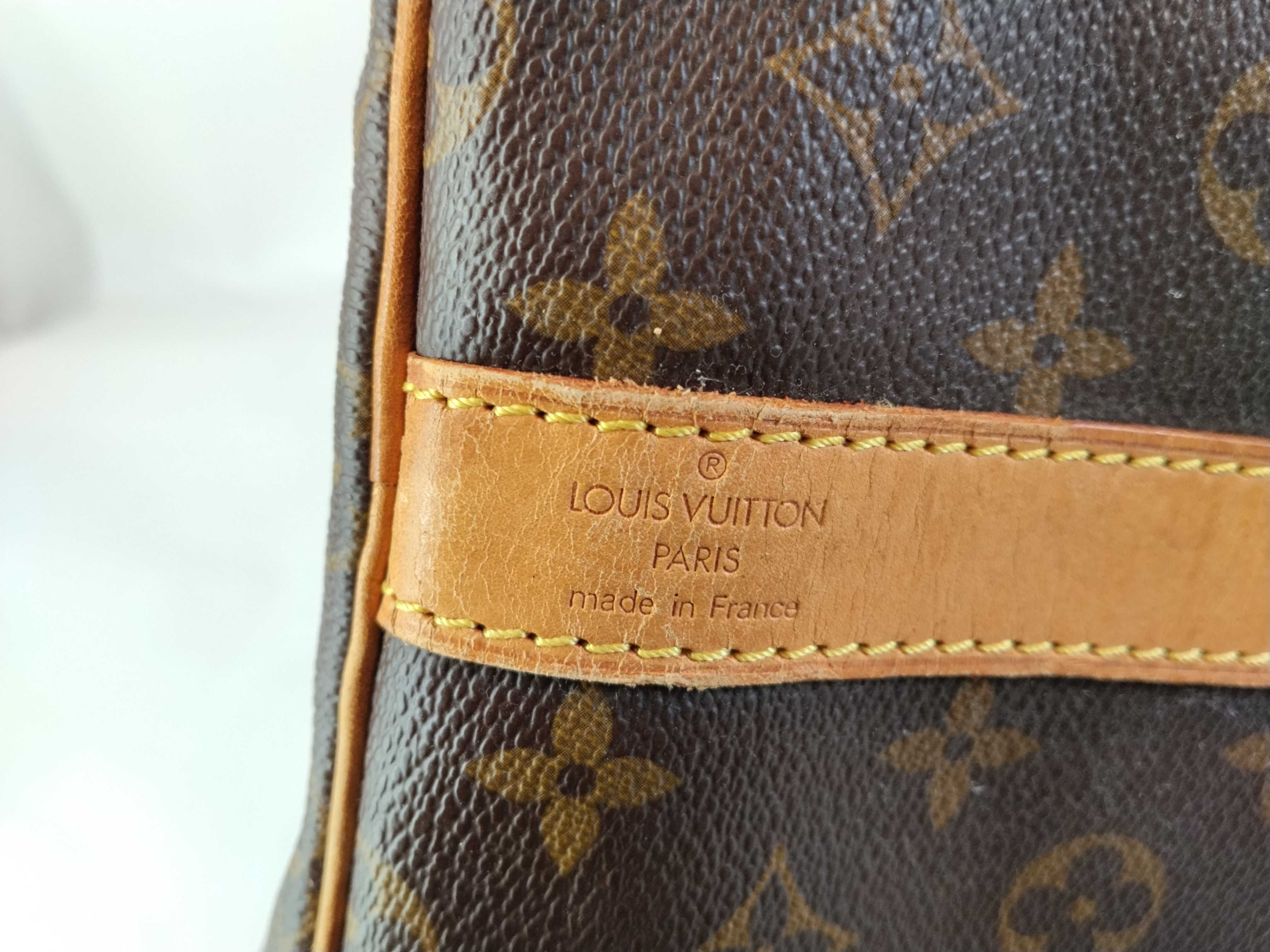 Monogram Keepall Bandoulière 55 M41414 TH0934 Brown Boston Bag — view 14