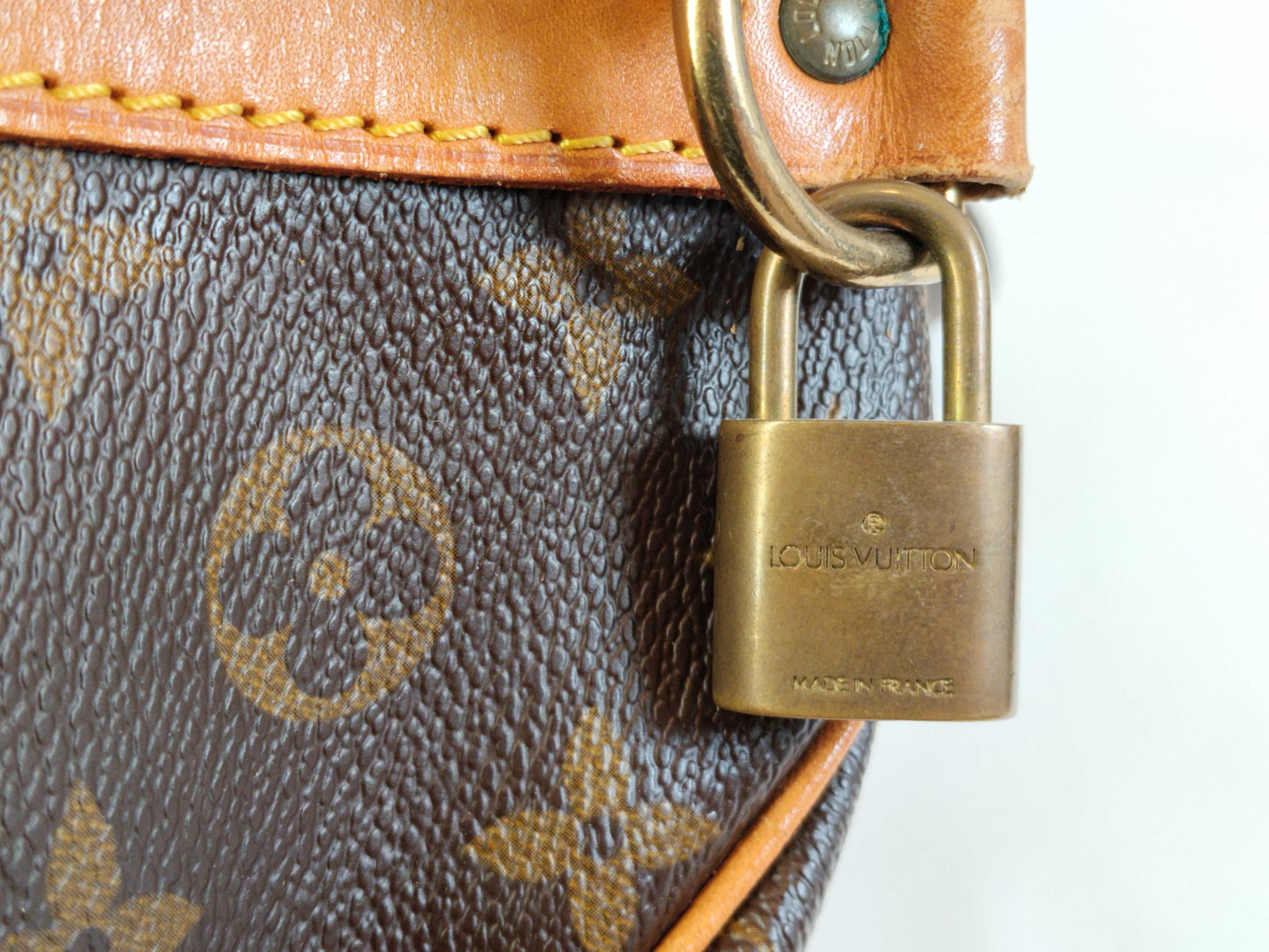 Monogram Keepall Bandoulière 55 M41414 TH0934 Brown Boston Bag — view 15