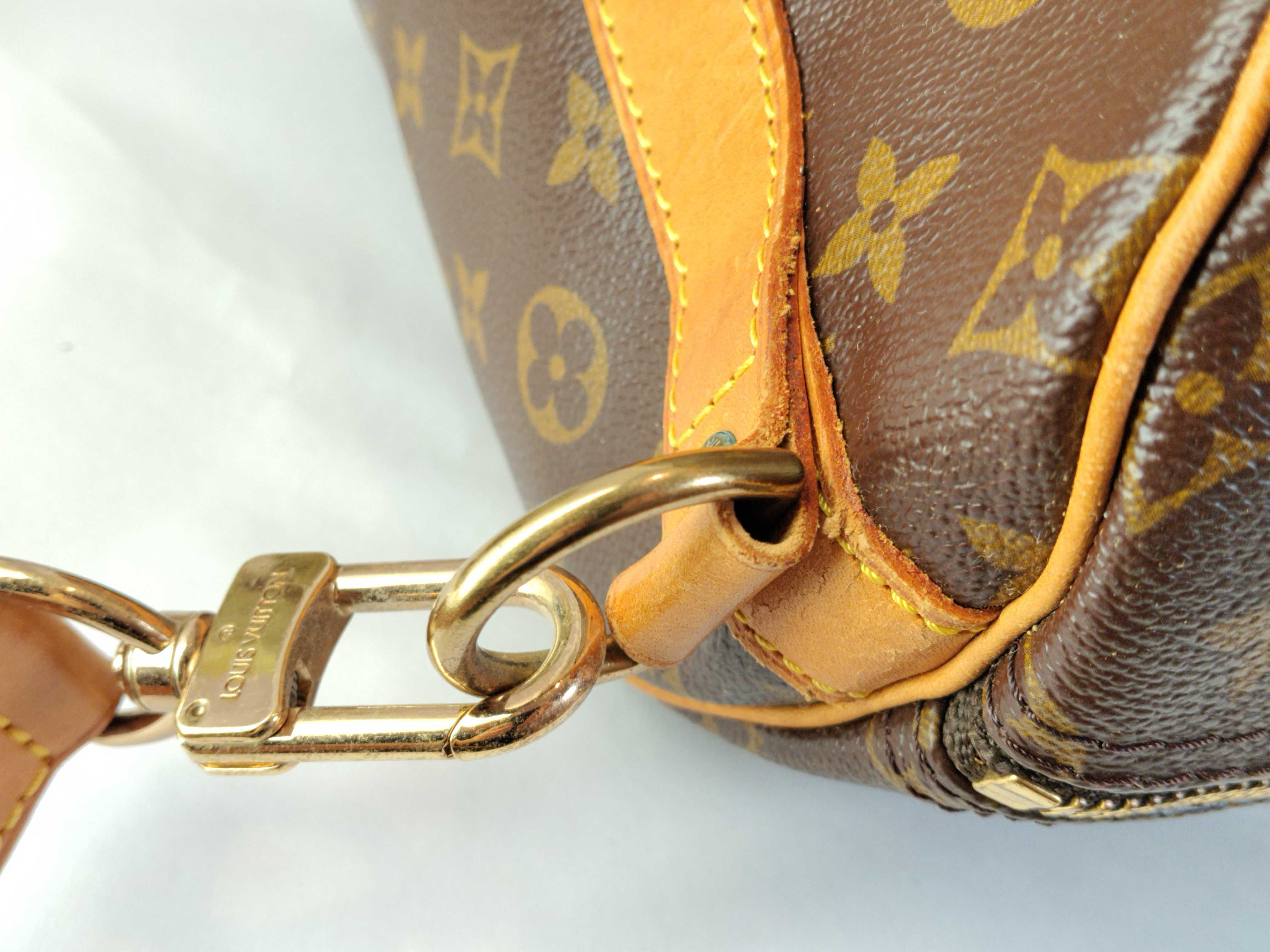 Monogram Keepall Bandoulière 55 M41414 TH0934 Brown Boston Bag — view 8