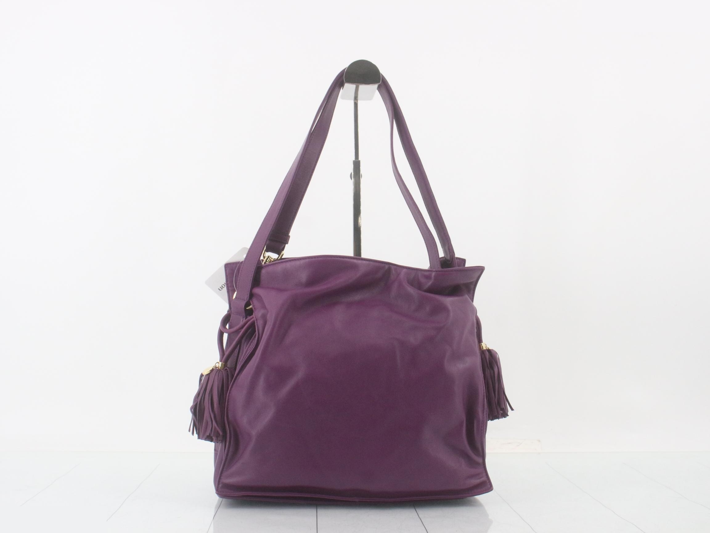 Flamenco Nappa Leather Shoulder Bag — view 2