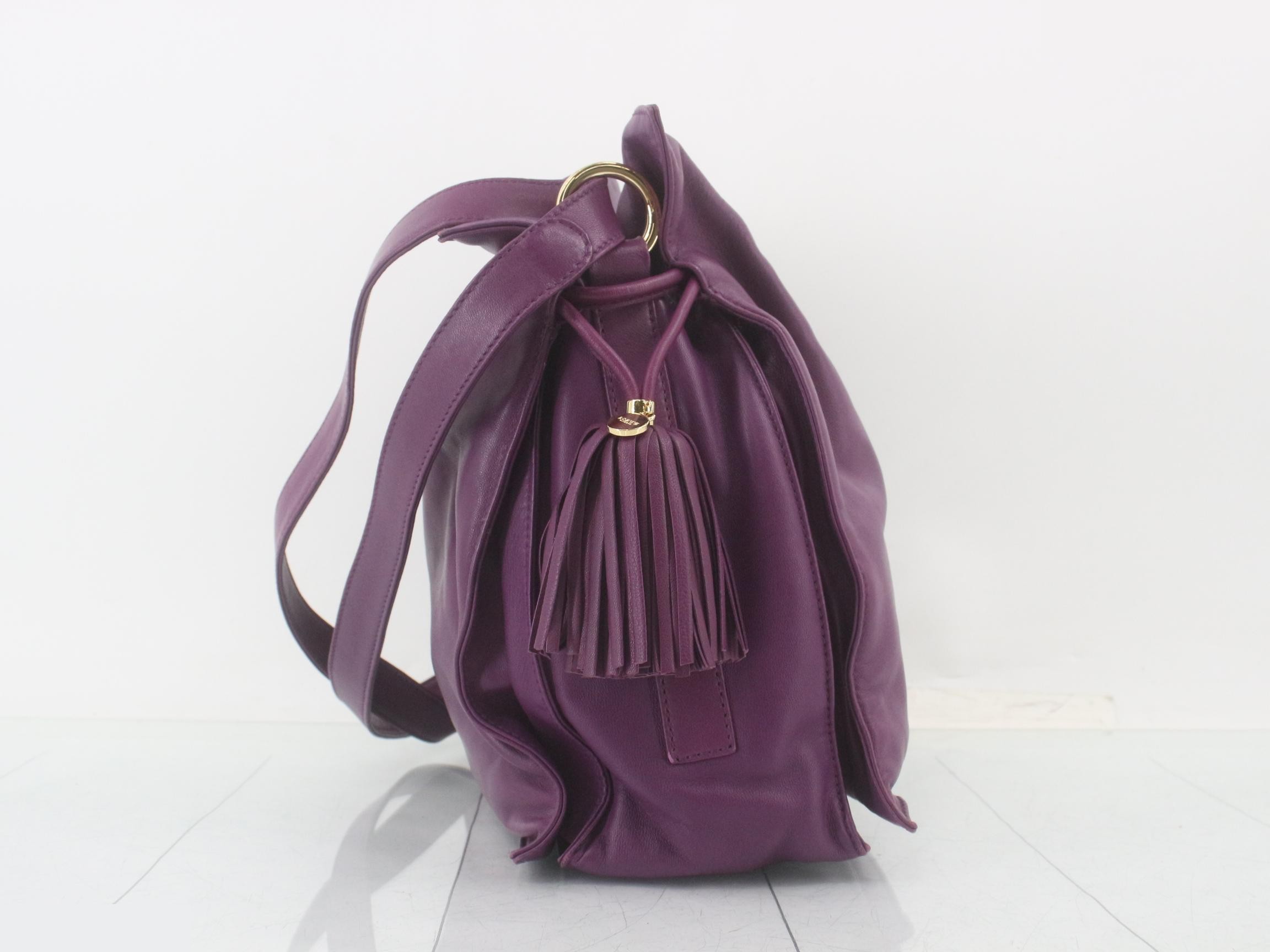Flamenco Nappa Leather Shoulder Bag — view 4