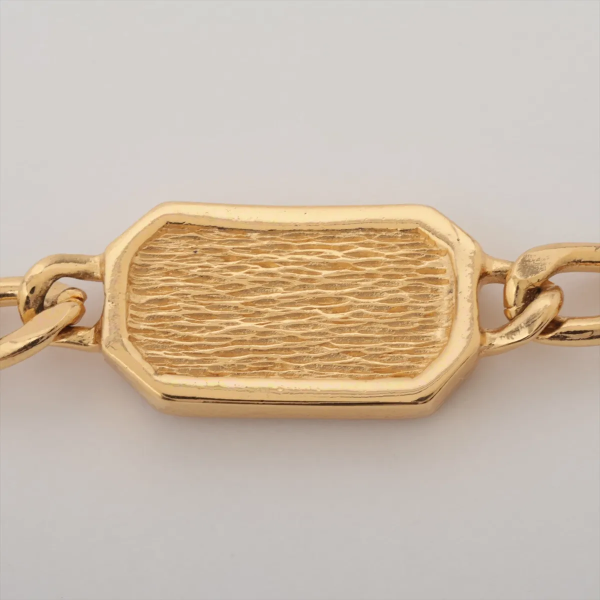 bracelet, GP x rhinestones, gold, — view 3