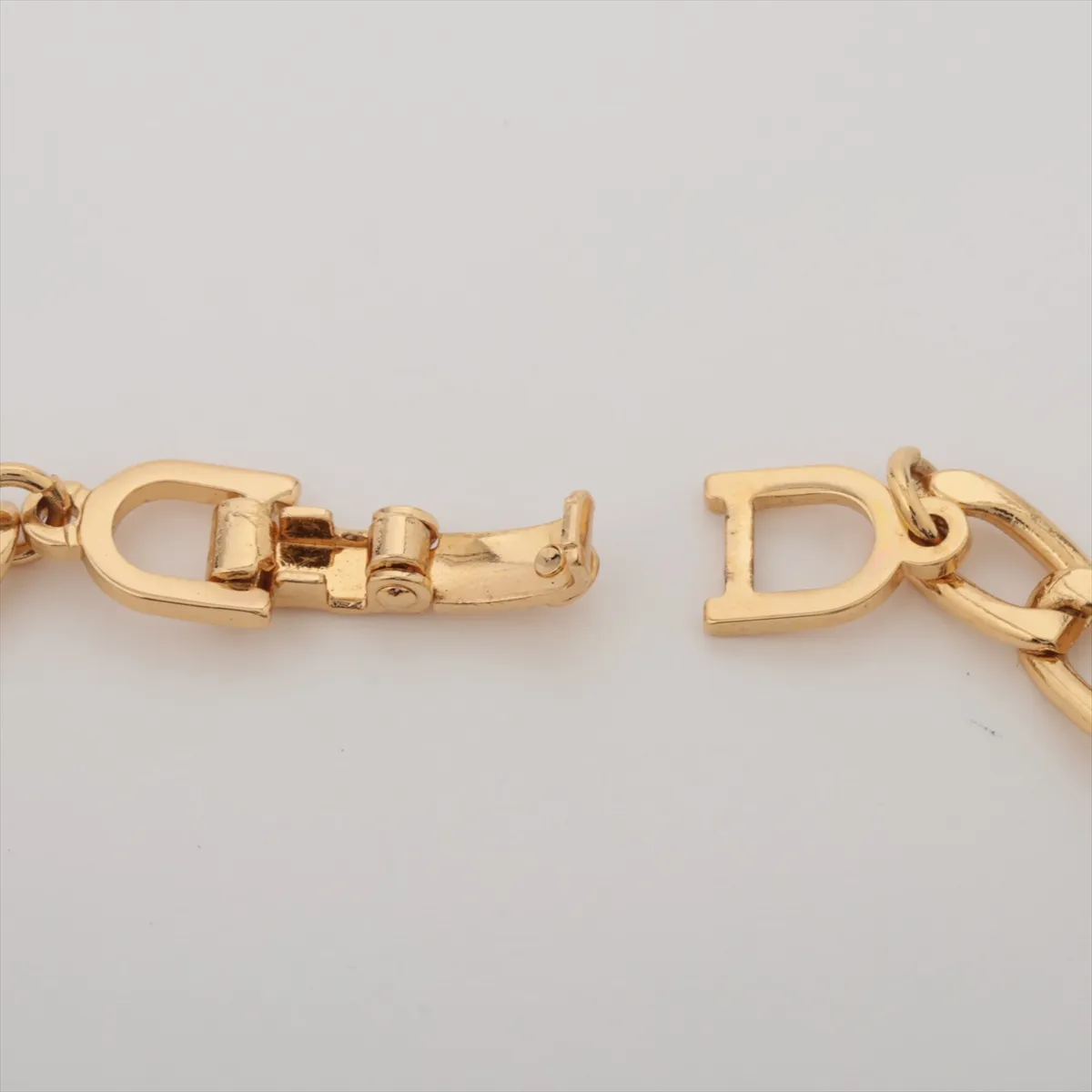 bracelet, GP x rhinestones, gold, — view 4